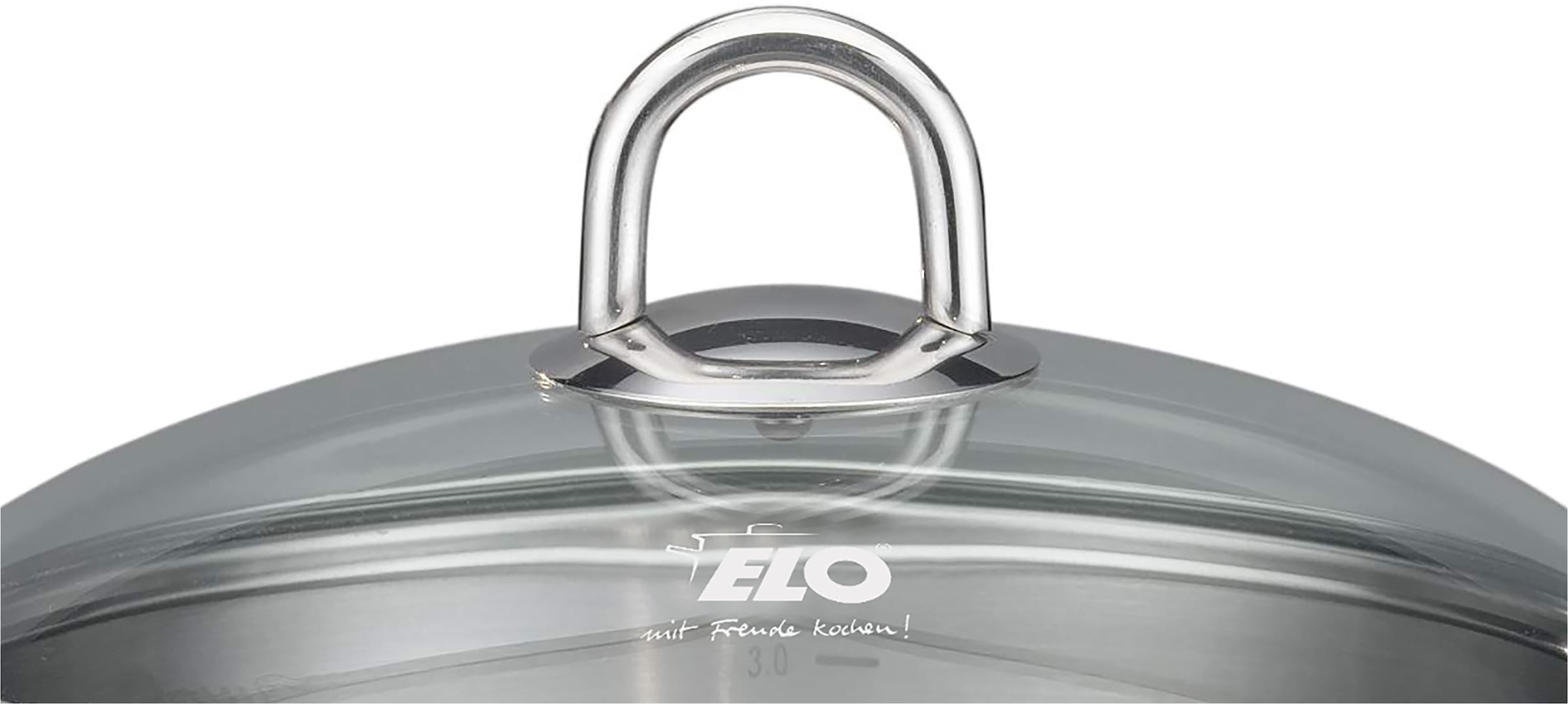 Elo Topf-Set »Platin«, Edelstahl 18/10, (Set, 9 tlg., 1 Bratentopf 20 cm, je 1 Fleischtopf 16/20/24 cm, 1 Kasserolle 16 cm), Induktion