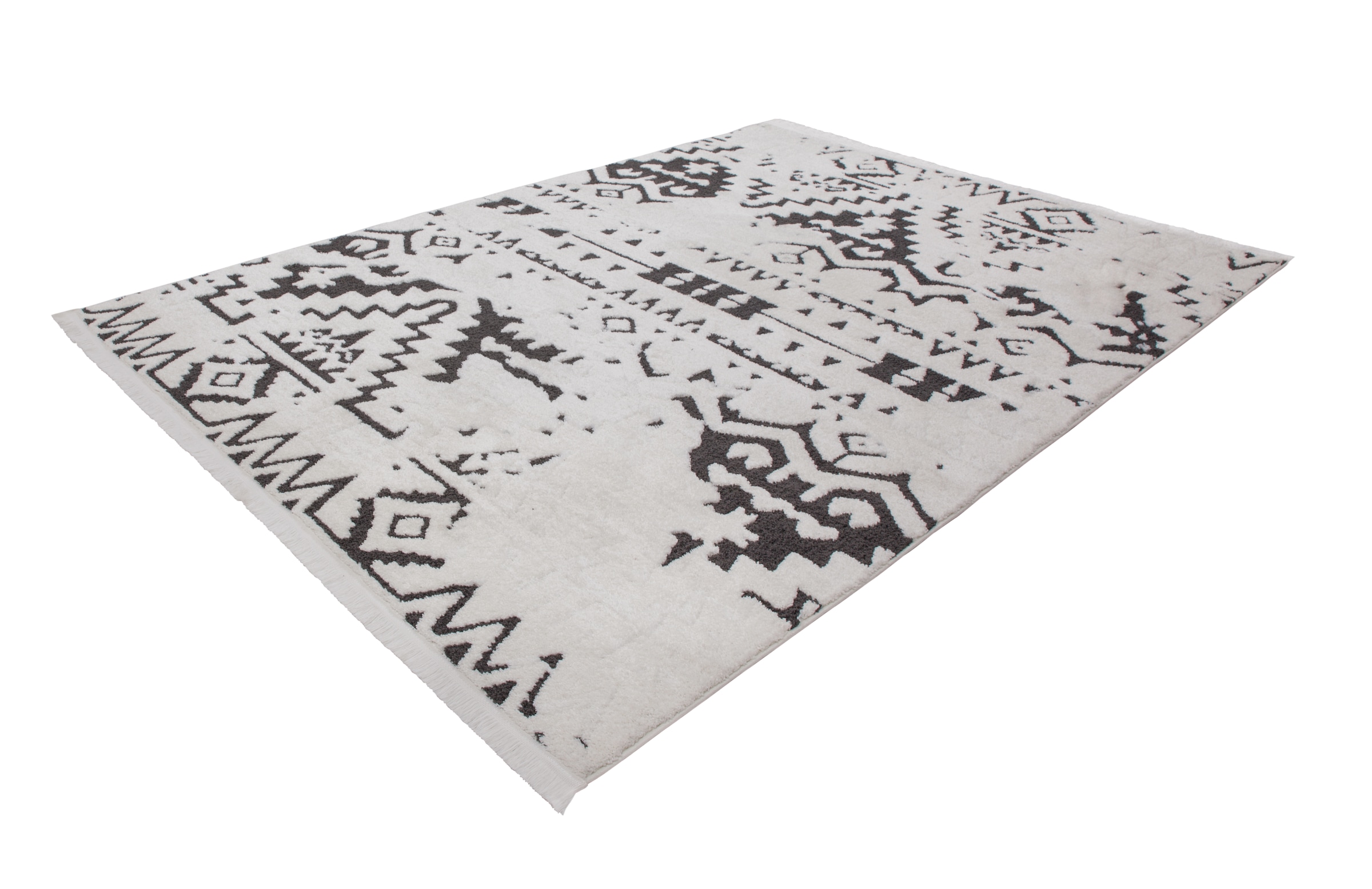 Teppich »Agadir 110«, rechteckig, trendiger Ethno-Style, wie handgemalt wirkende...