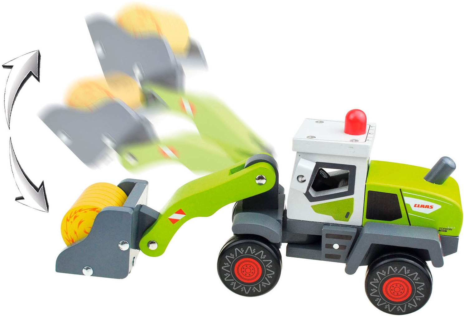 Happy People Spielzeug-Radlader »CLAAS Kids Torion 2014« aus Holz