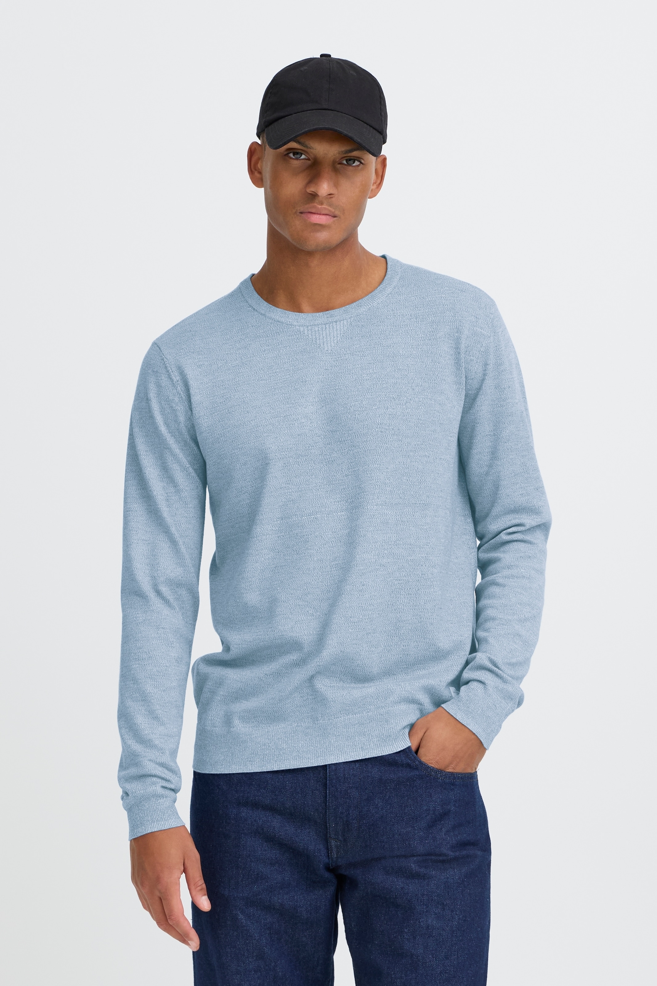 Image of Blend Rundhalspullover "Pullover" Kunstfaser