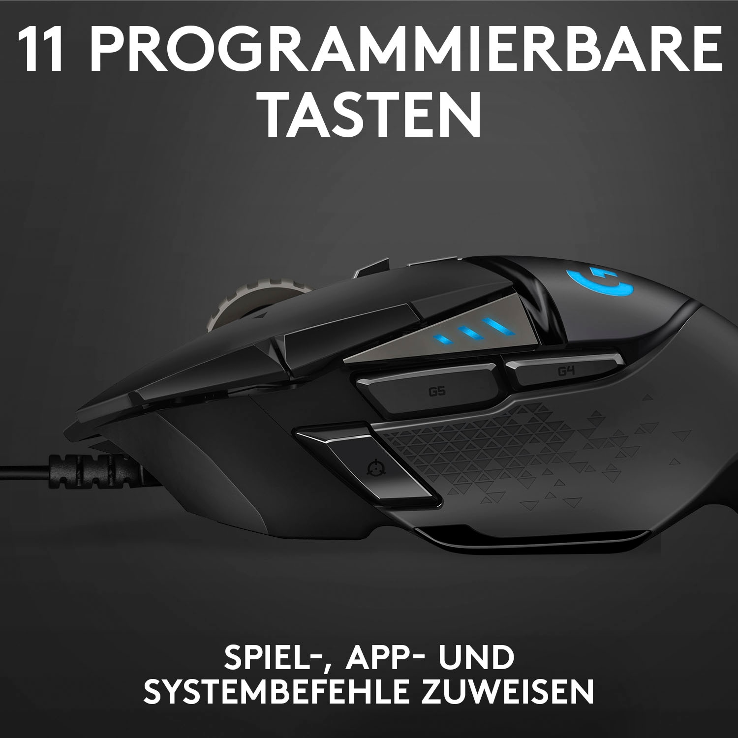 Logitech G Gaming-Maus »G502 HERO High Performance«, kabelgebunden