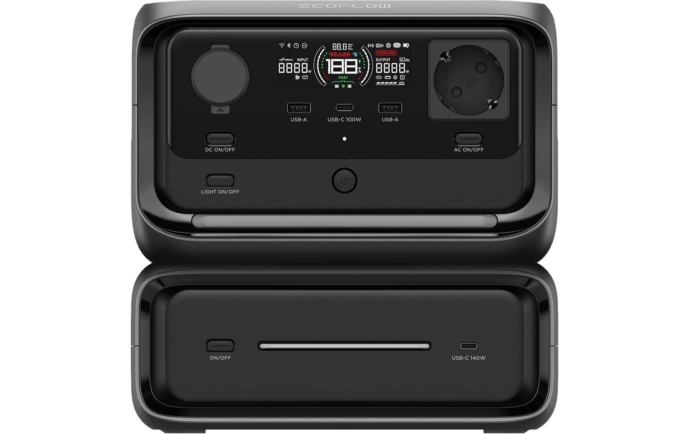 Ecoflow Powerstation »Power Station River 3 Max 572 Wh«
