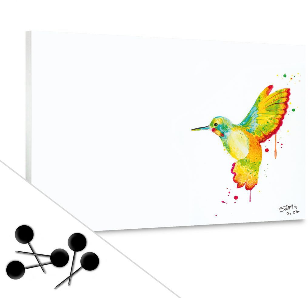 Image of Wall-Art Poster »Kolibri inkl. 5 Pinnnadeln«, Vögel, (1 St.), Poster, Wandbild, Bild, Wandposter bei Ackermann Versand Schweiz