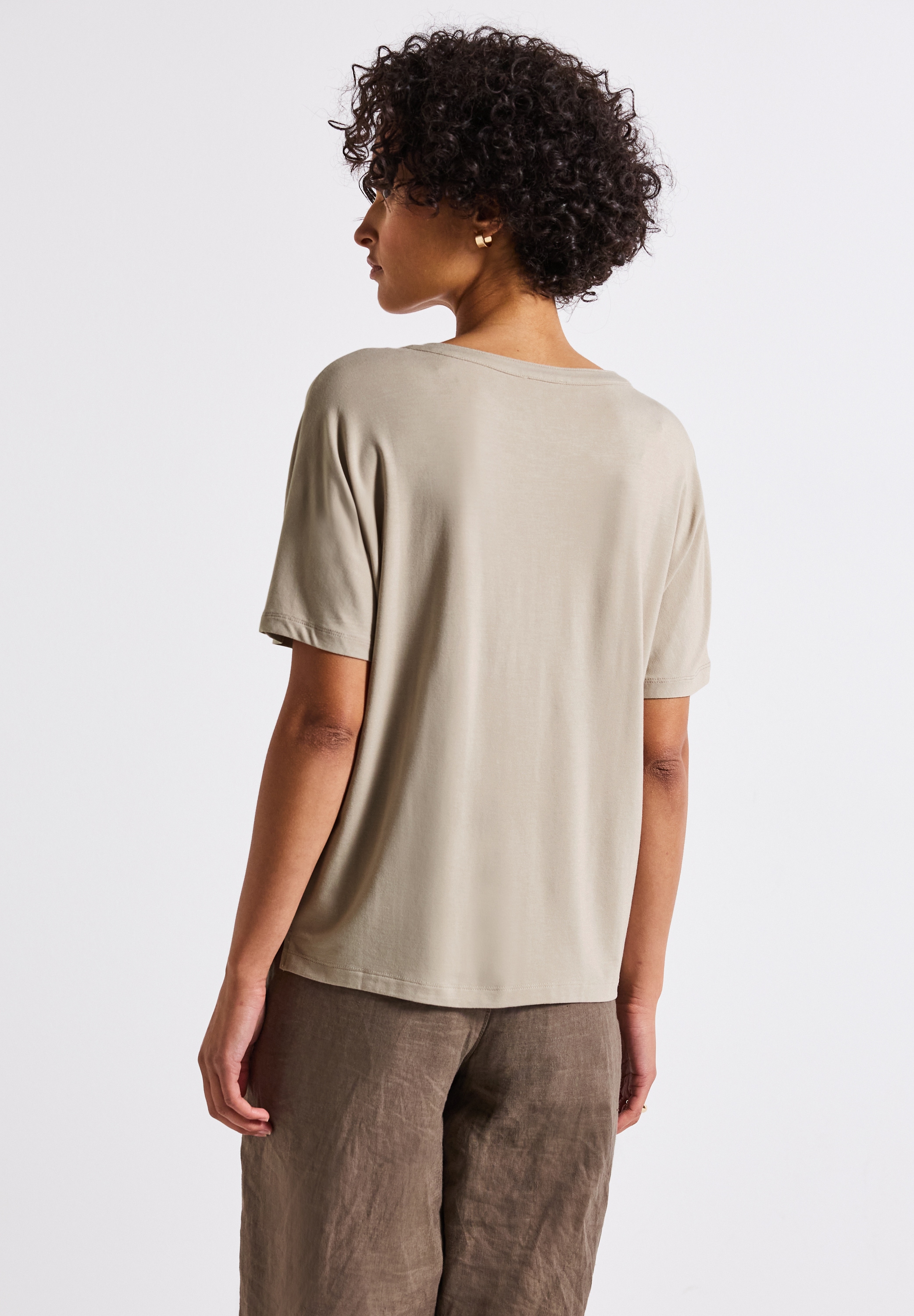 STREET ONE T-Shirt, im Tunika-Look