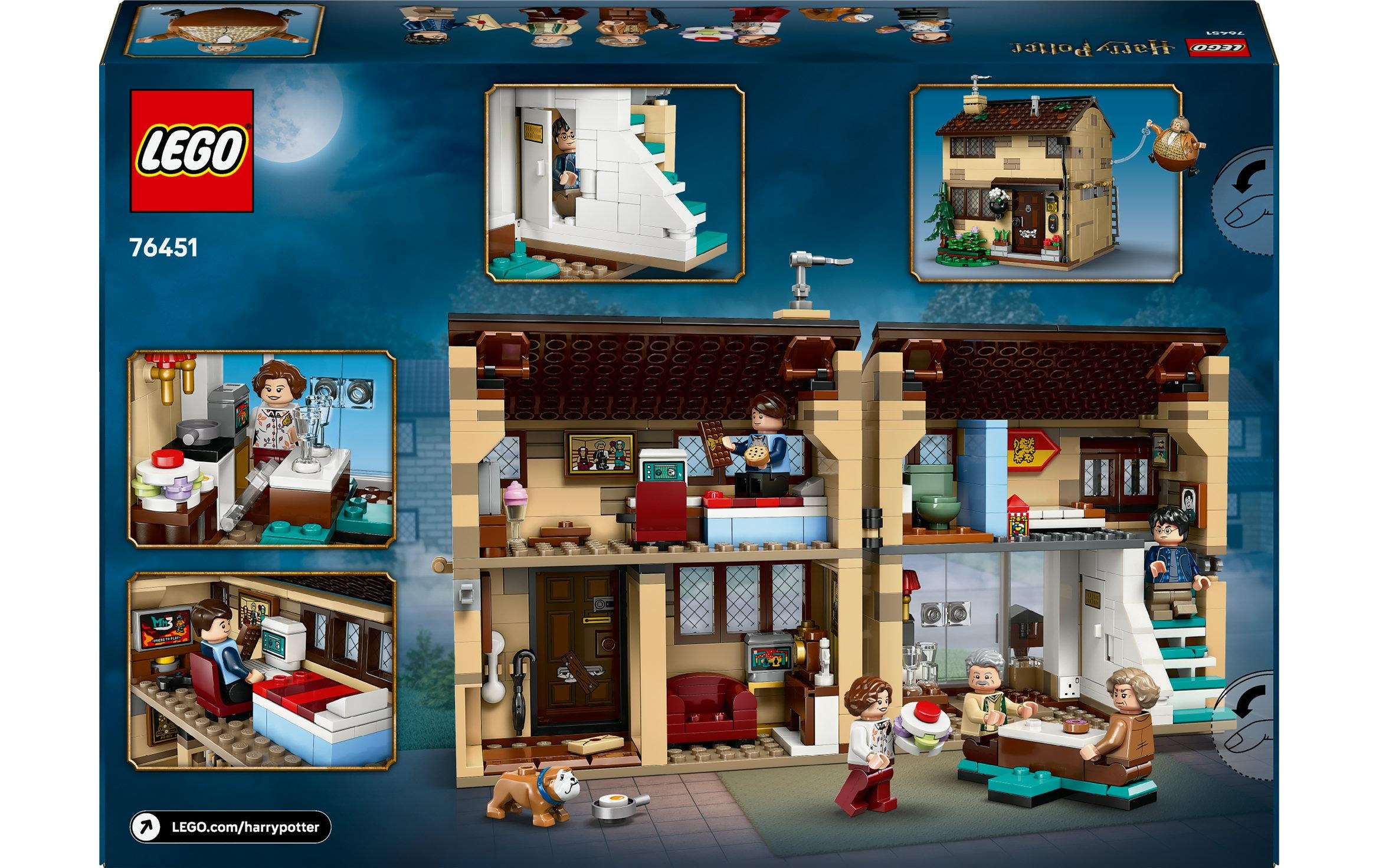 LEGO® Spielbausteine »Harry Potter Ligusterweg: Tante Magdas Besuch 76451«, (639 St.)