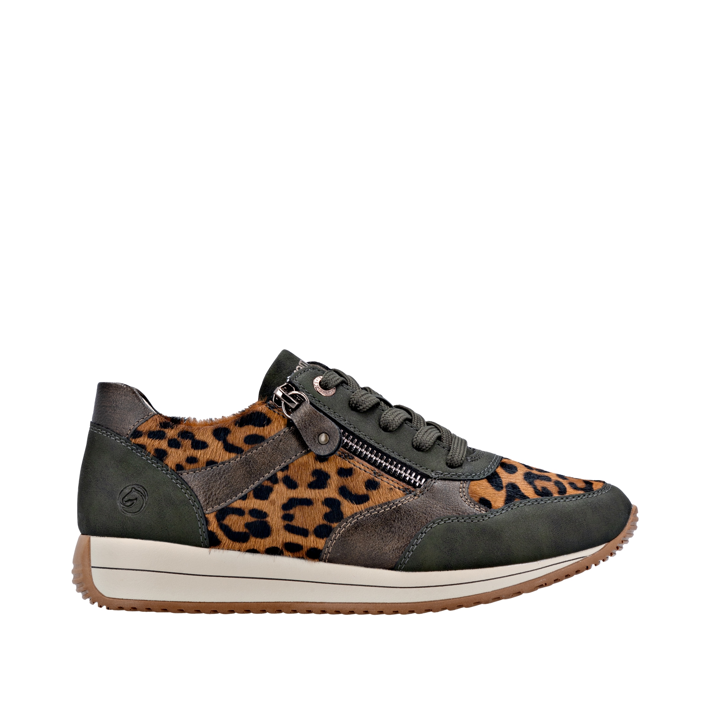 Remonte Keilsneaker  Schnürschuh, Halbschuh, Casual-Sneaker mit Innenreissverschluss
