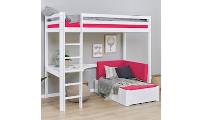 Hochbett »ECO Dream«, Kinderbett mit Schreibtisch & Loungesofa