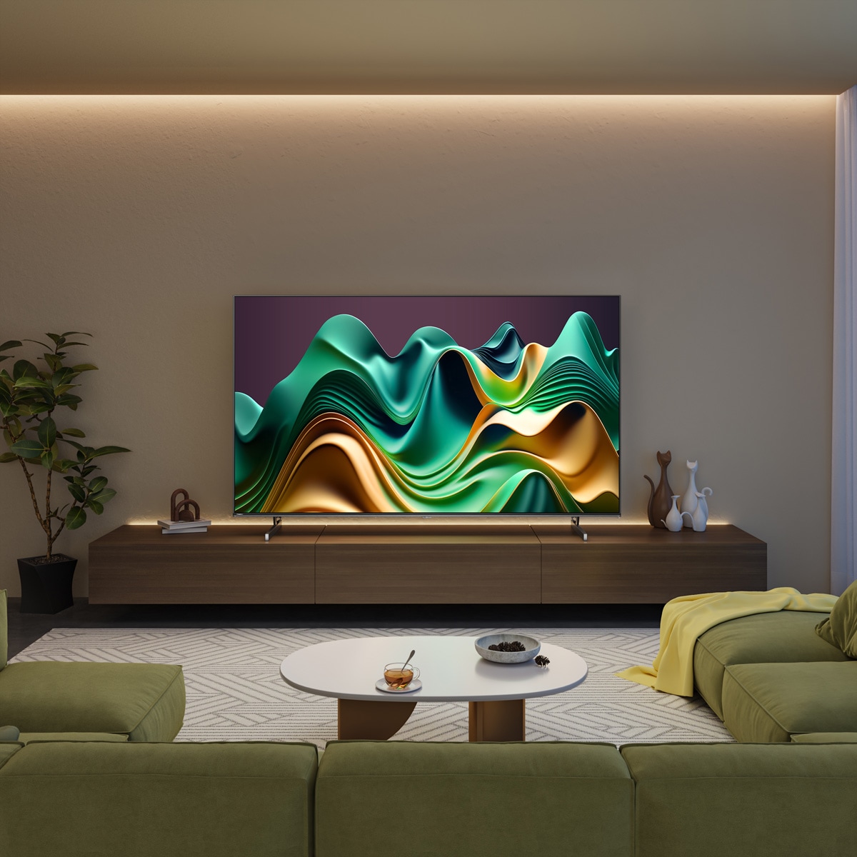 Hisense LED-Fernseher »55U6NQ«, UHD