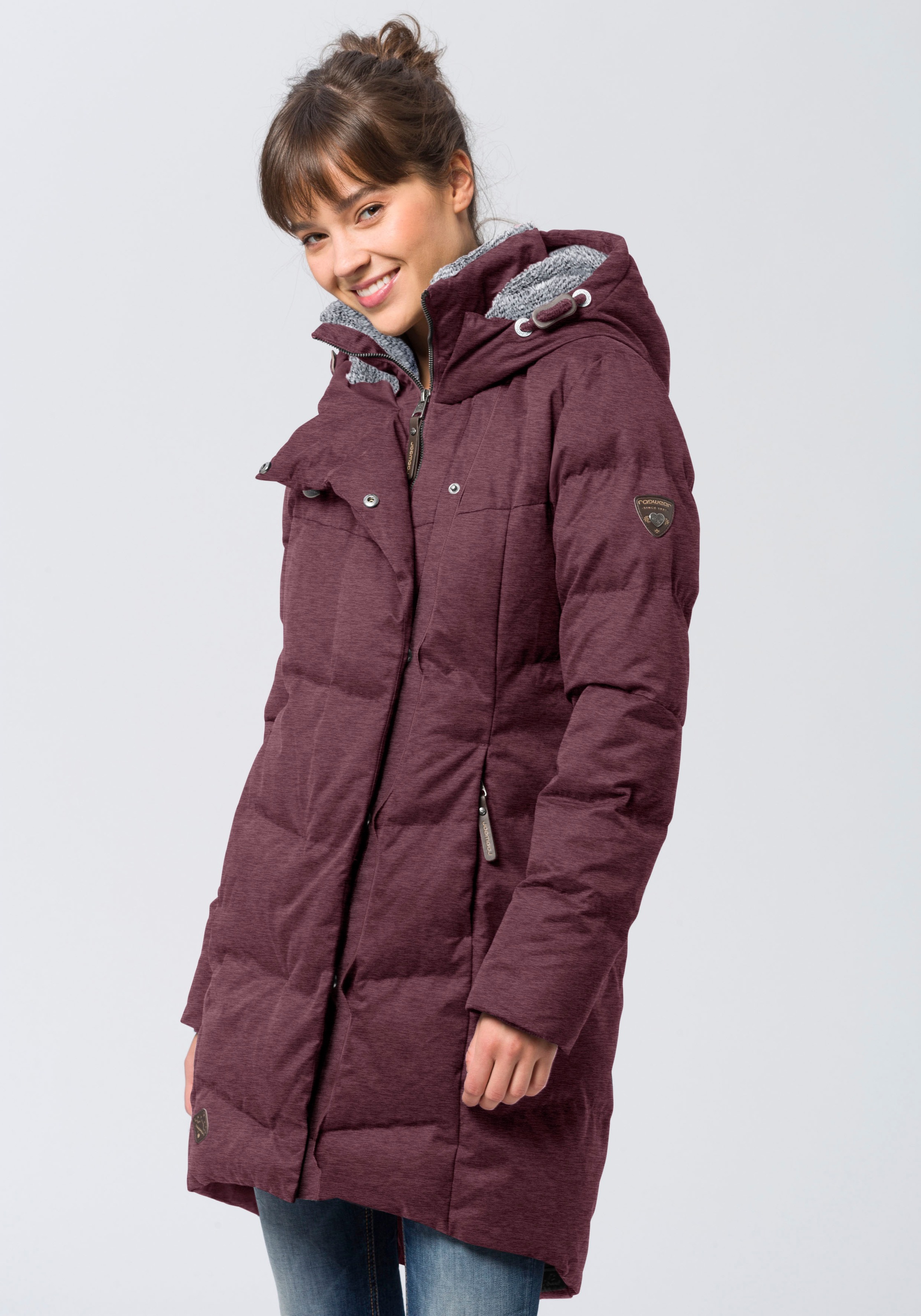 Image of Ragwear Funktionsparka "PAVLA O" mit Kapuze Wind- und Atmungsaktive Kapuzenjacke