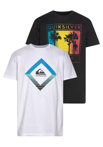 Quiksilver T-Shirt »XKKW PALM MIRAGE SS TEE PACK«, (Packung, 2er-Pack) kaufen