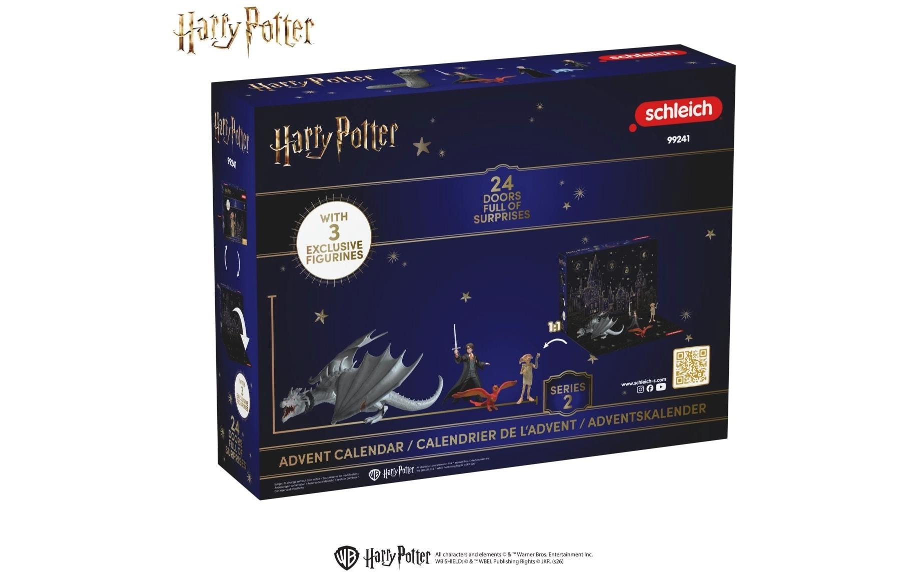 Schleich® Jouet calendrier de l'Avent »Harry Potter Mini Figuren Adventskalender Serie 2«