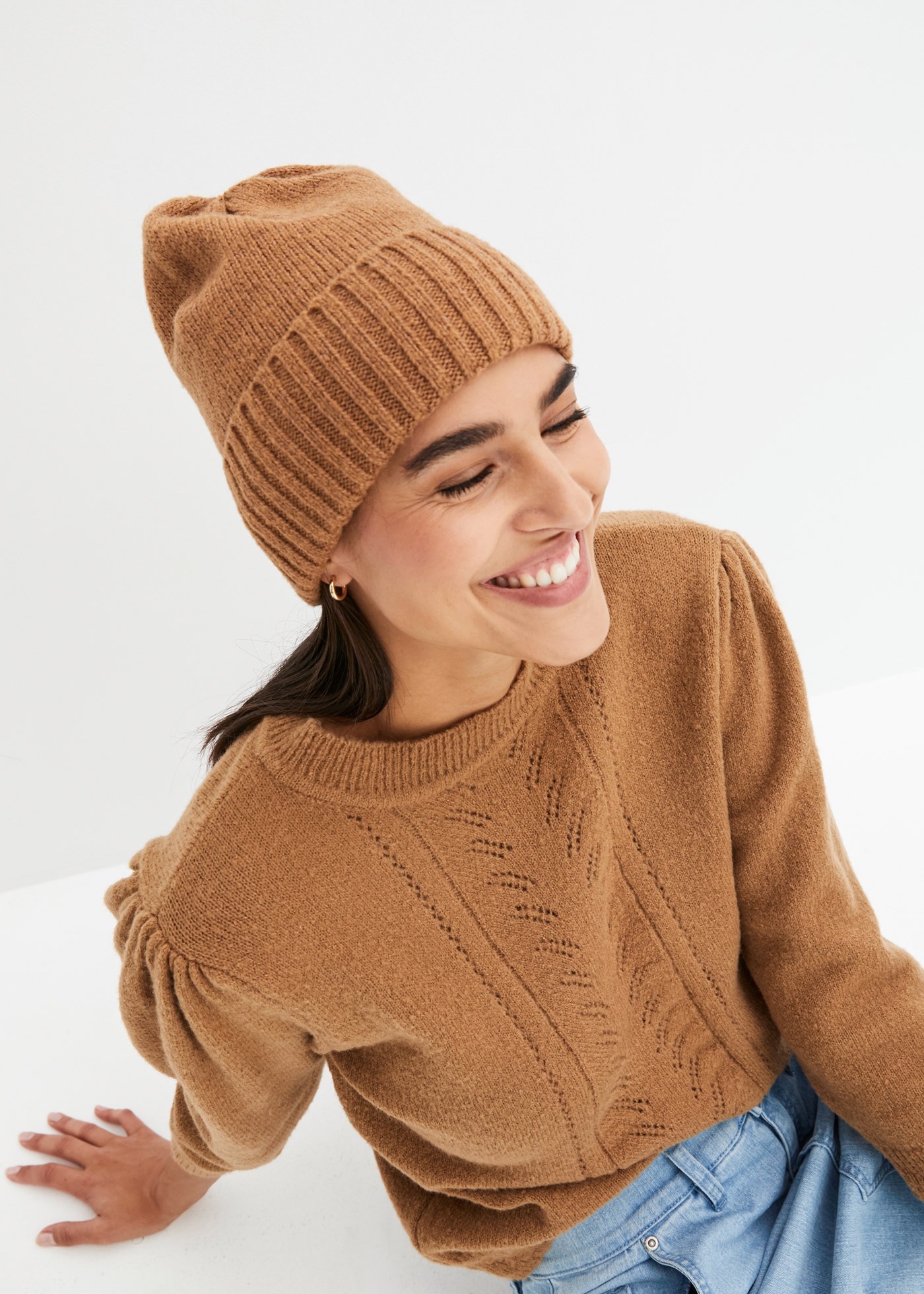 bonprix Strickmütze »Mütze« Mütze