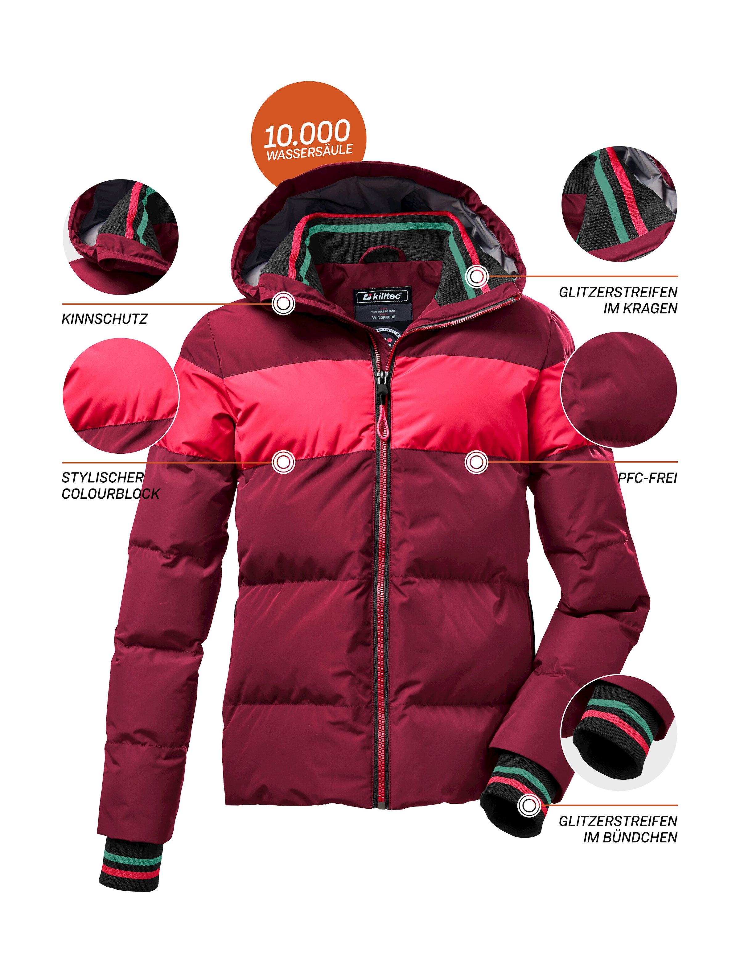 Killtec Steppjacke »KOW 192 GRLS QLTD JCKT«