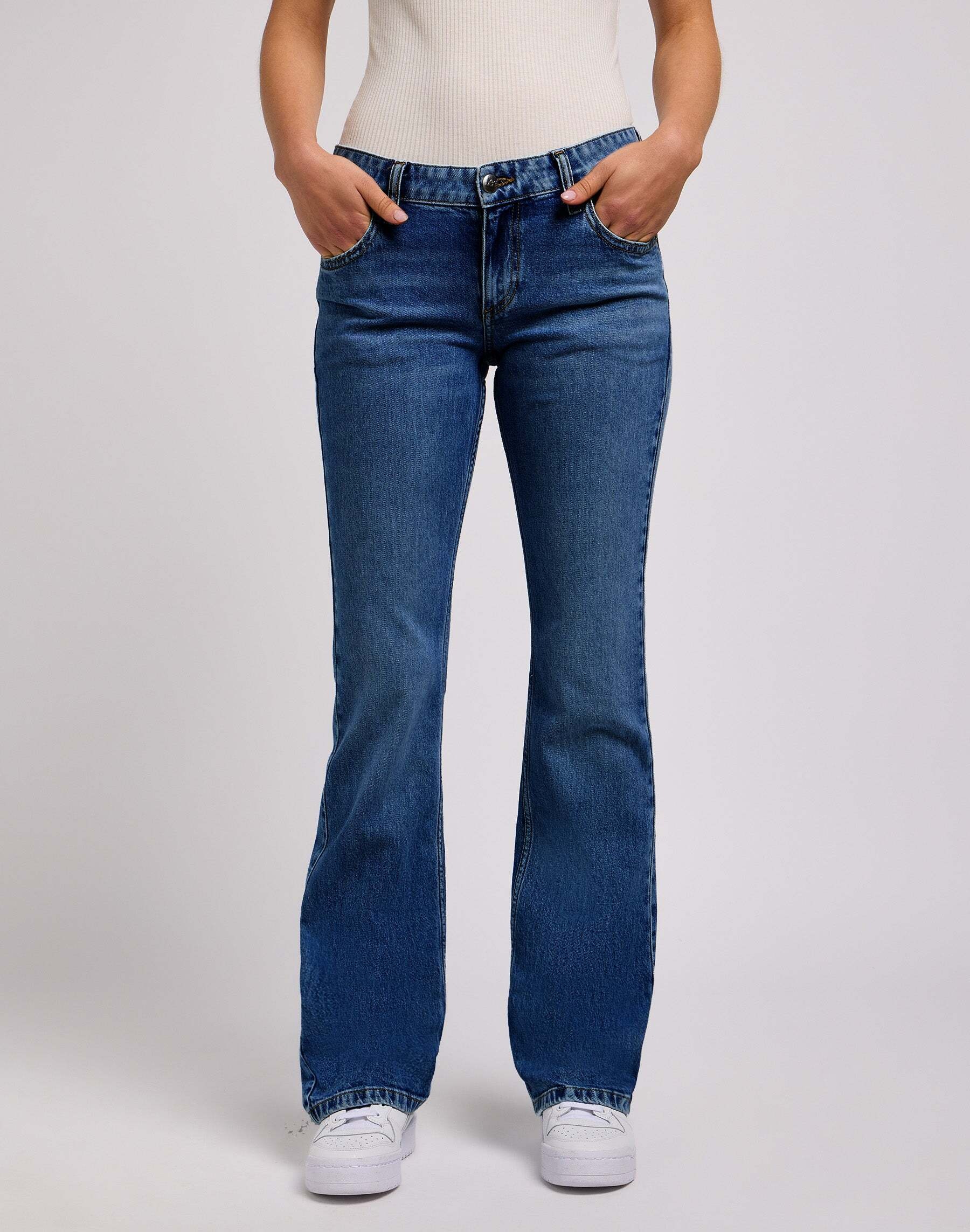 Regular-fit-Jeans »LEE Jeans Straight Leg Marion Straight«