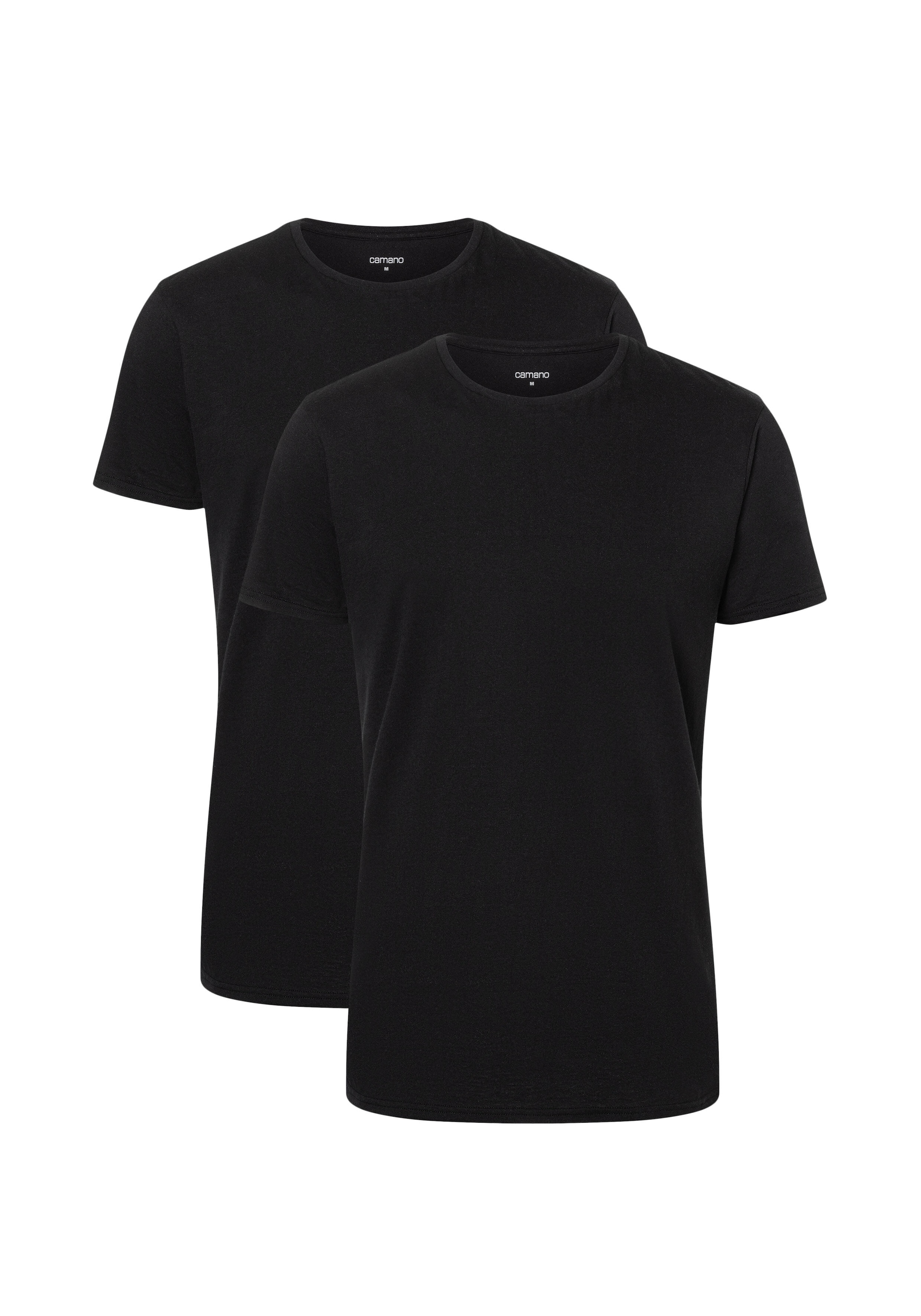 Camano T-Shirt, (2er Pack), mit Rundhalsausschnitt