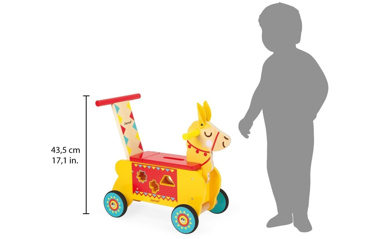 Janod Lauflernwagen »Janod Lauflernwagen Lama«