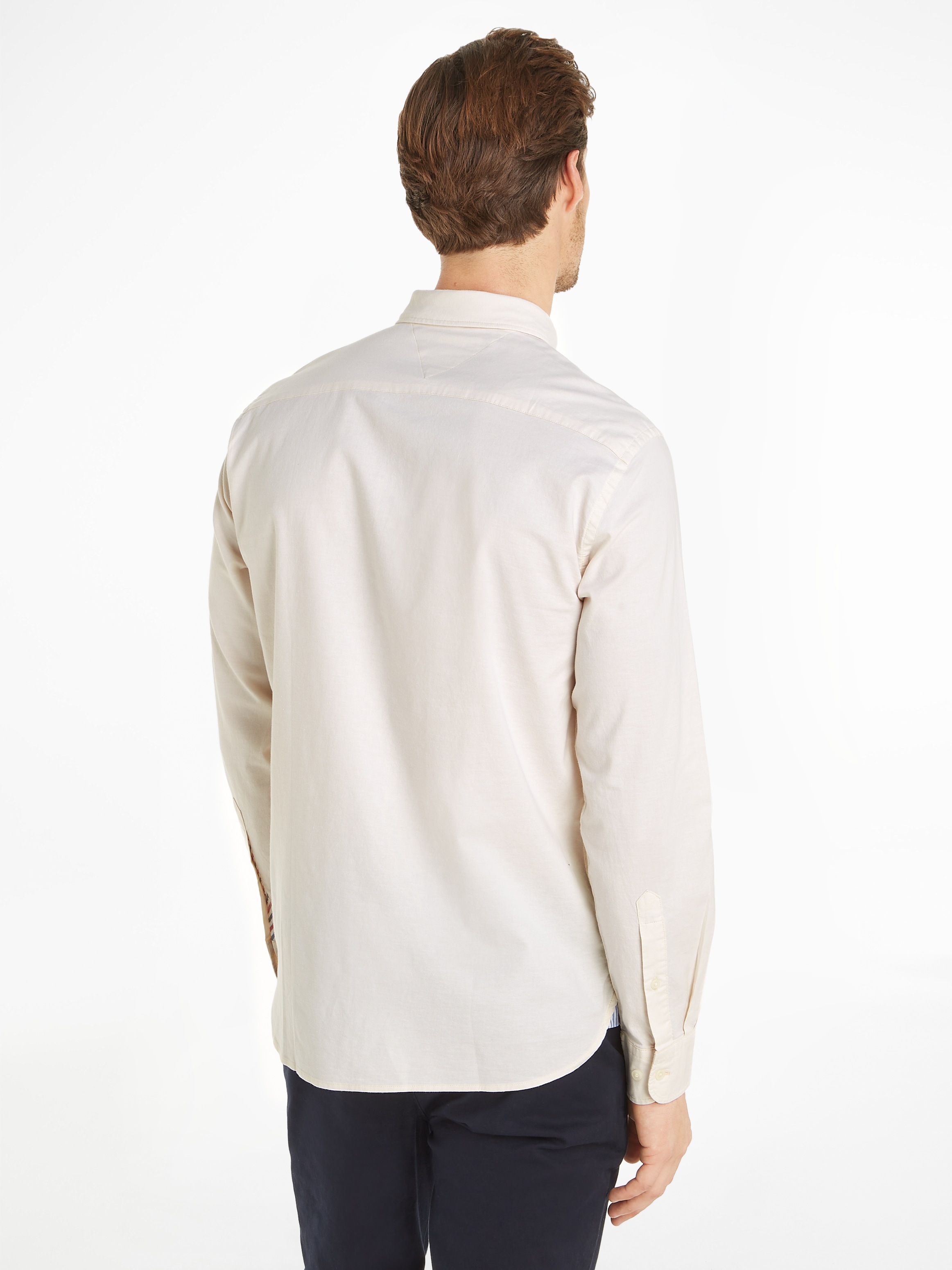 Tommy Hilfiger Langarmhemd »1985 FLEX OXFORD Regular Fit SHIRT« von der Kollektion aus 1985 inspiriert