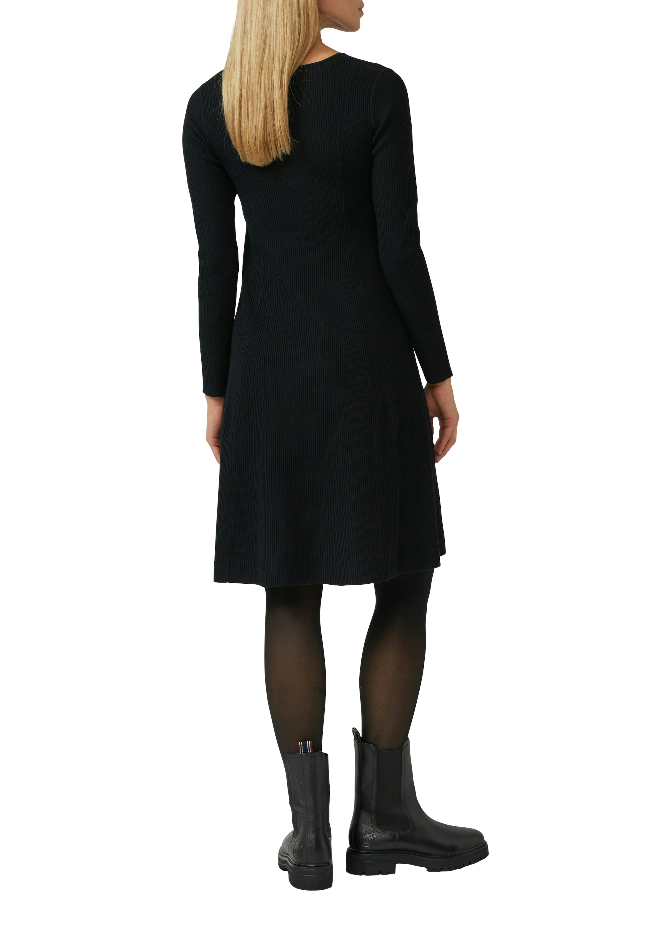 s.Oliver BLACK LABEL Robe en tricot avec détail ajouré
