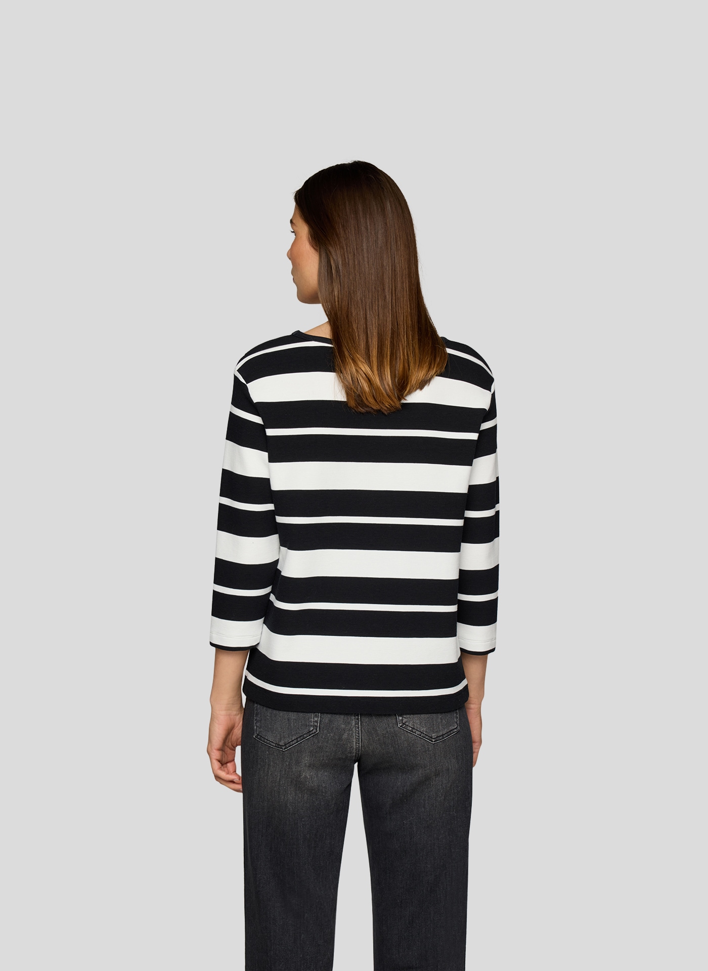 Rabe 3/4-Arm-Shirt mit Schriftzug