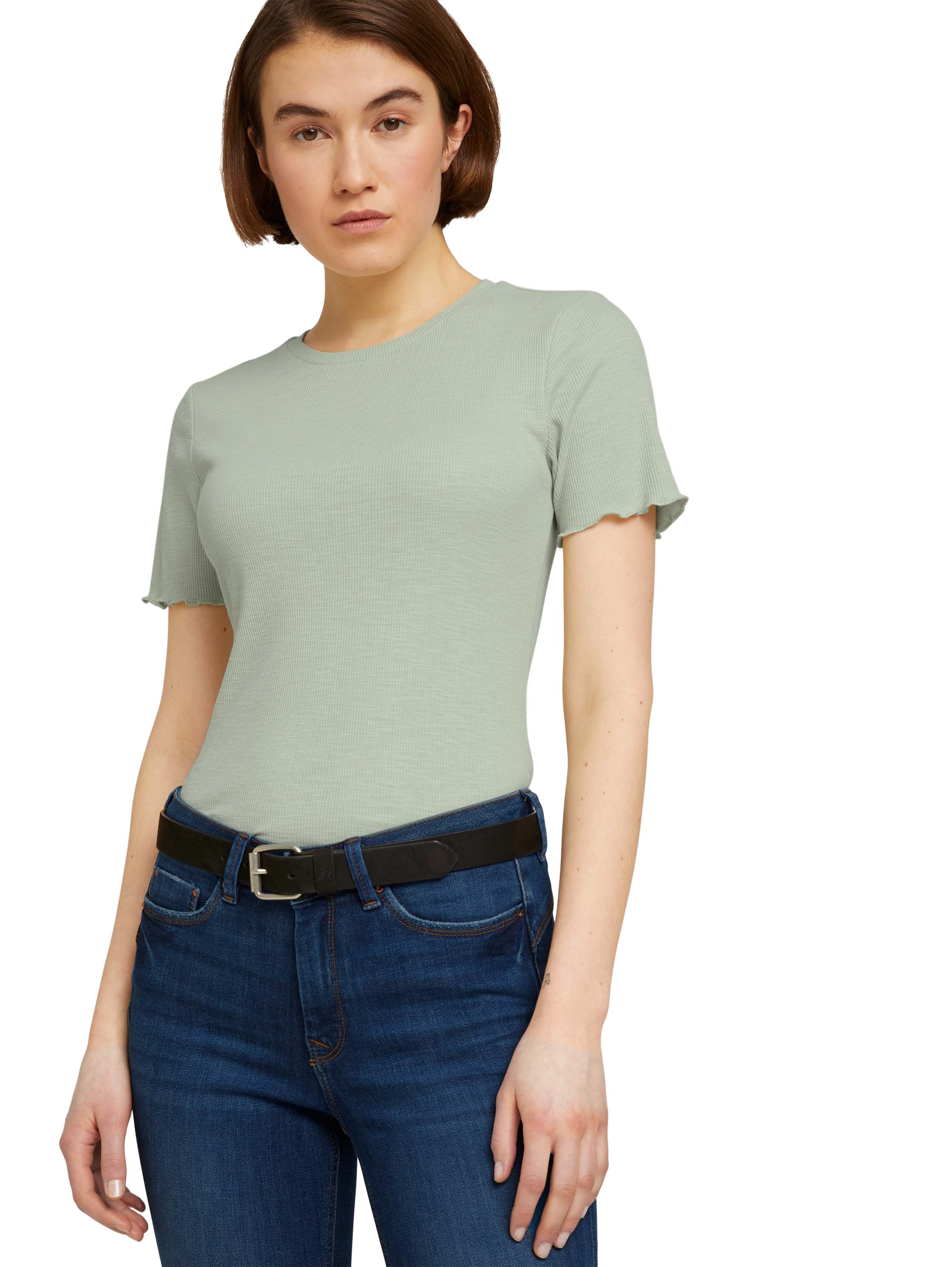 TOM TAILOR Synthetikgürtel »TTDDOLLY«, 3 cm Breite & Statement-Look