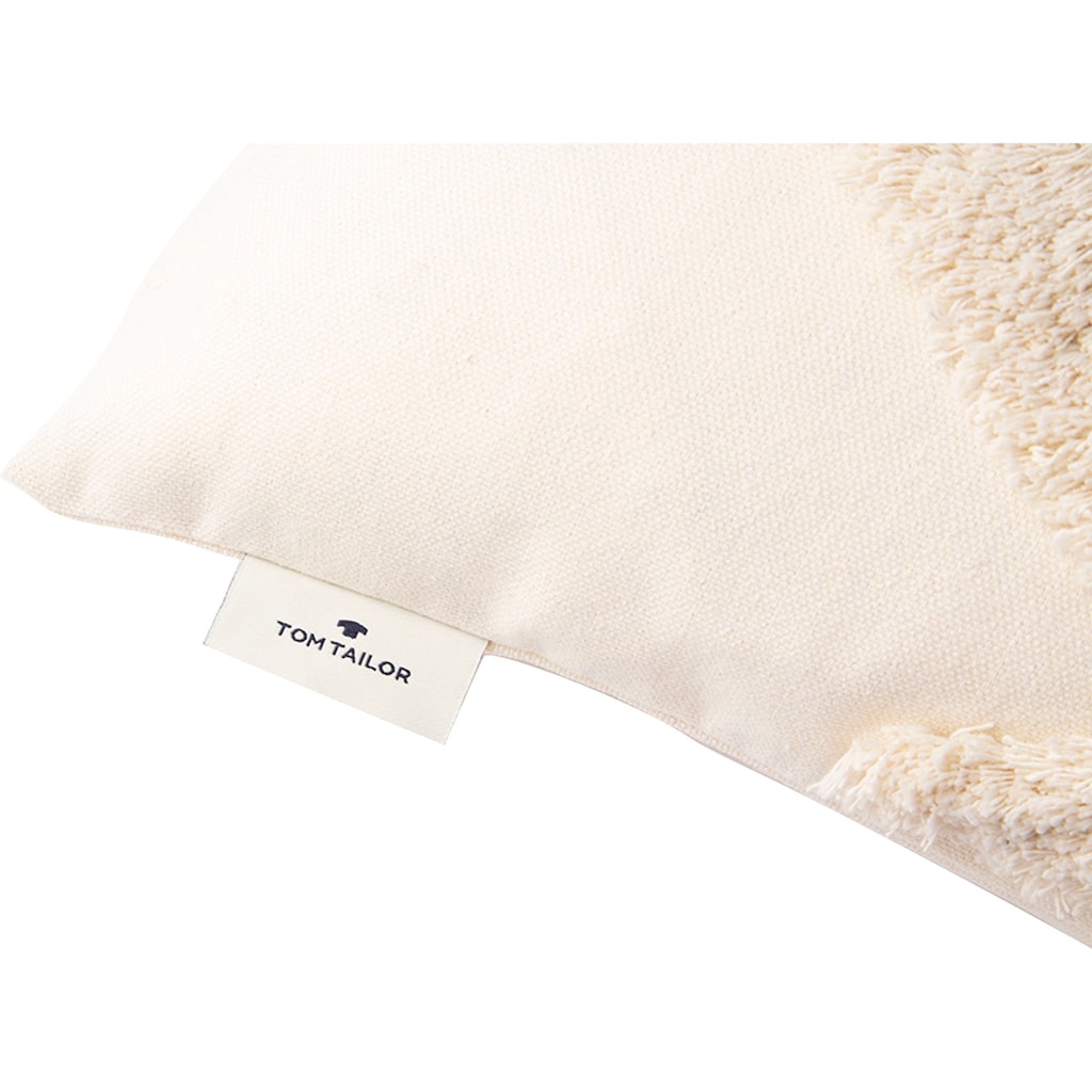 TOM TAILOR HOME Dekokissen »Fluffy Rhomus«