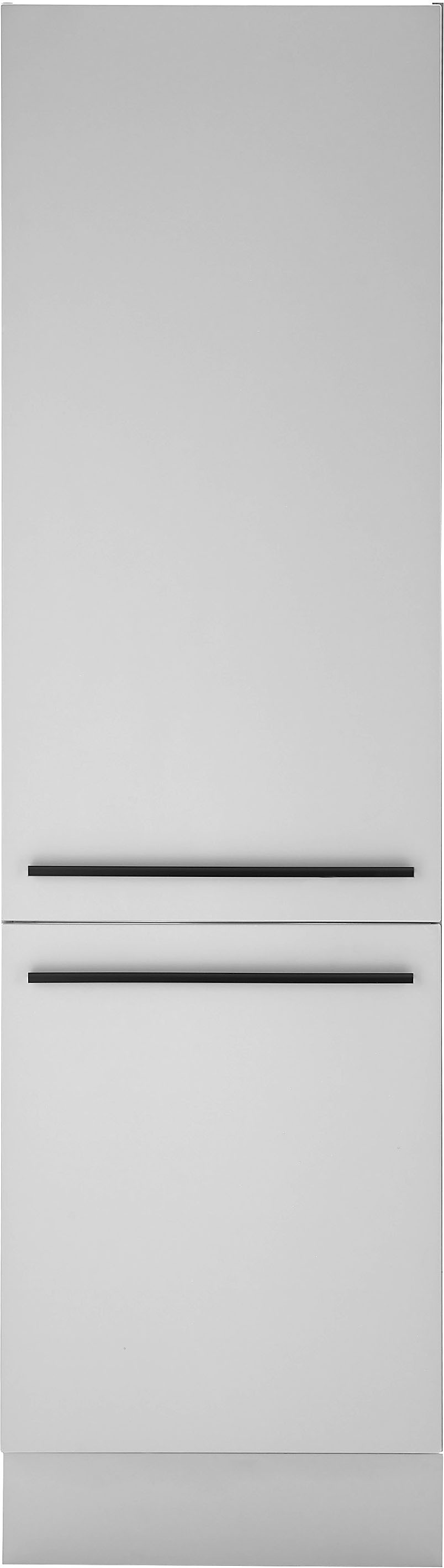 BASIC by Balculina Armoire réfrigérée encastrable »Denver, Küchenschrank BxHxT 60 x 211 x 57« 1 cuis tlg. 18 : largeur 60 cm, en gris mat/chêne lancelot,