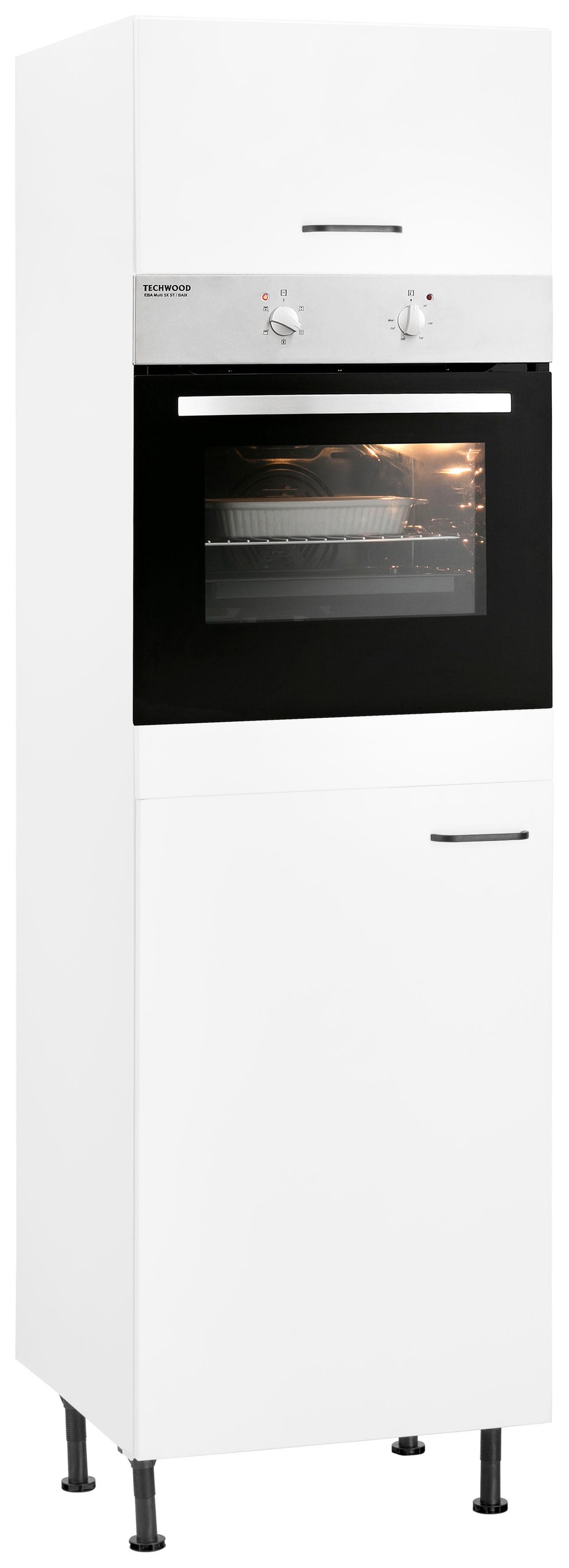 Image of OPTIFIT Backofen/Kühlumbauschrank "Elga" mit Soft-Close-Funktion, höhenverstellbaren Füssen, Breite 60 cm