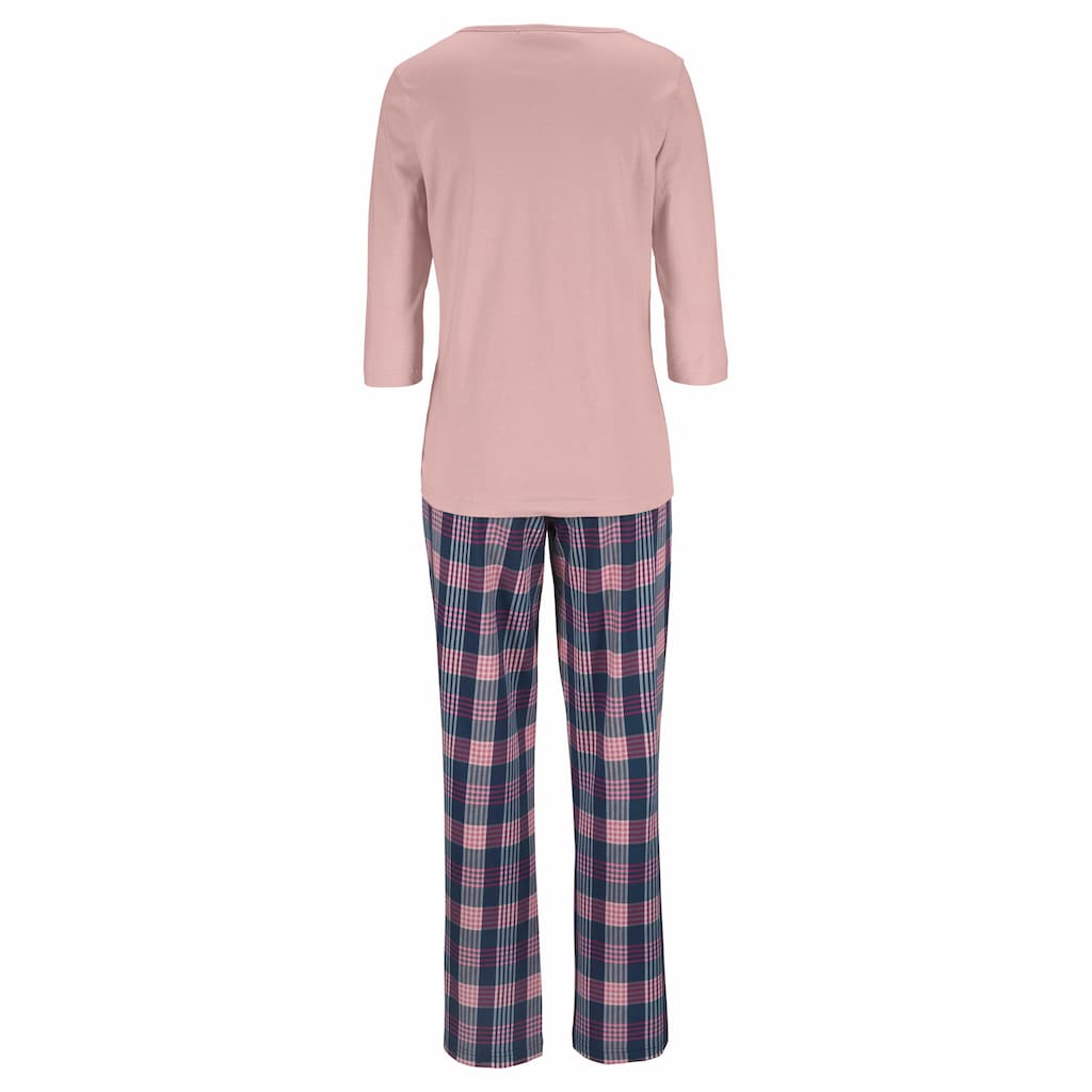 Vivance Dreams Pyjama, (4 tlg., 2 Stück)