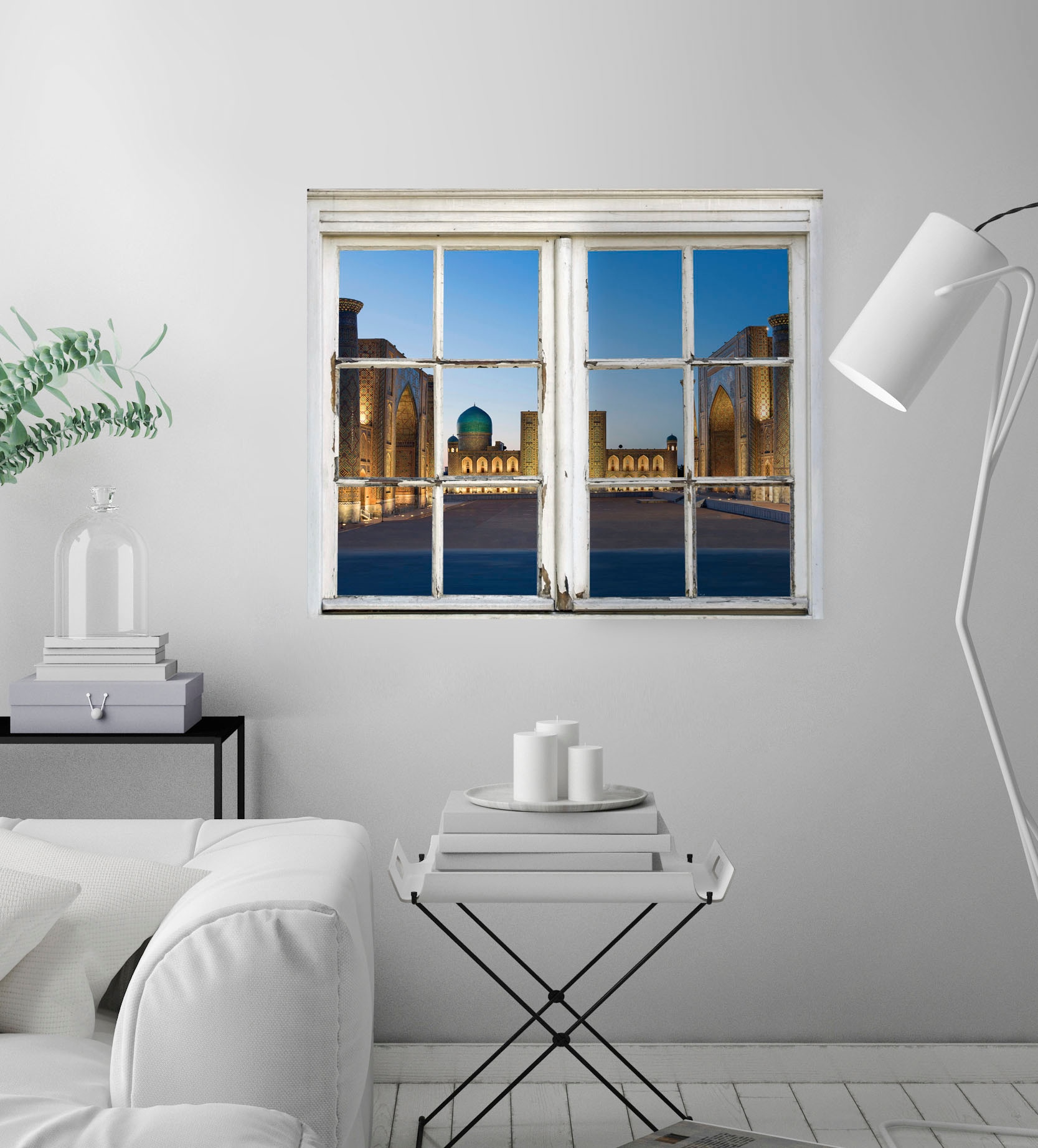 Image of queence Wandsticker "Palast" Wandsticker, Wandbild, selbstklebend, Palast, Schloss