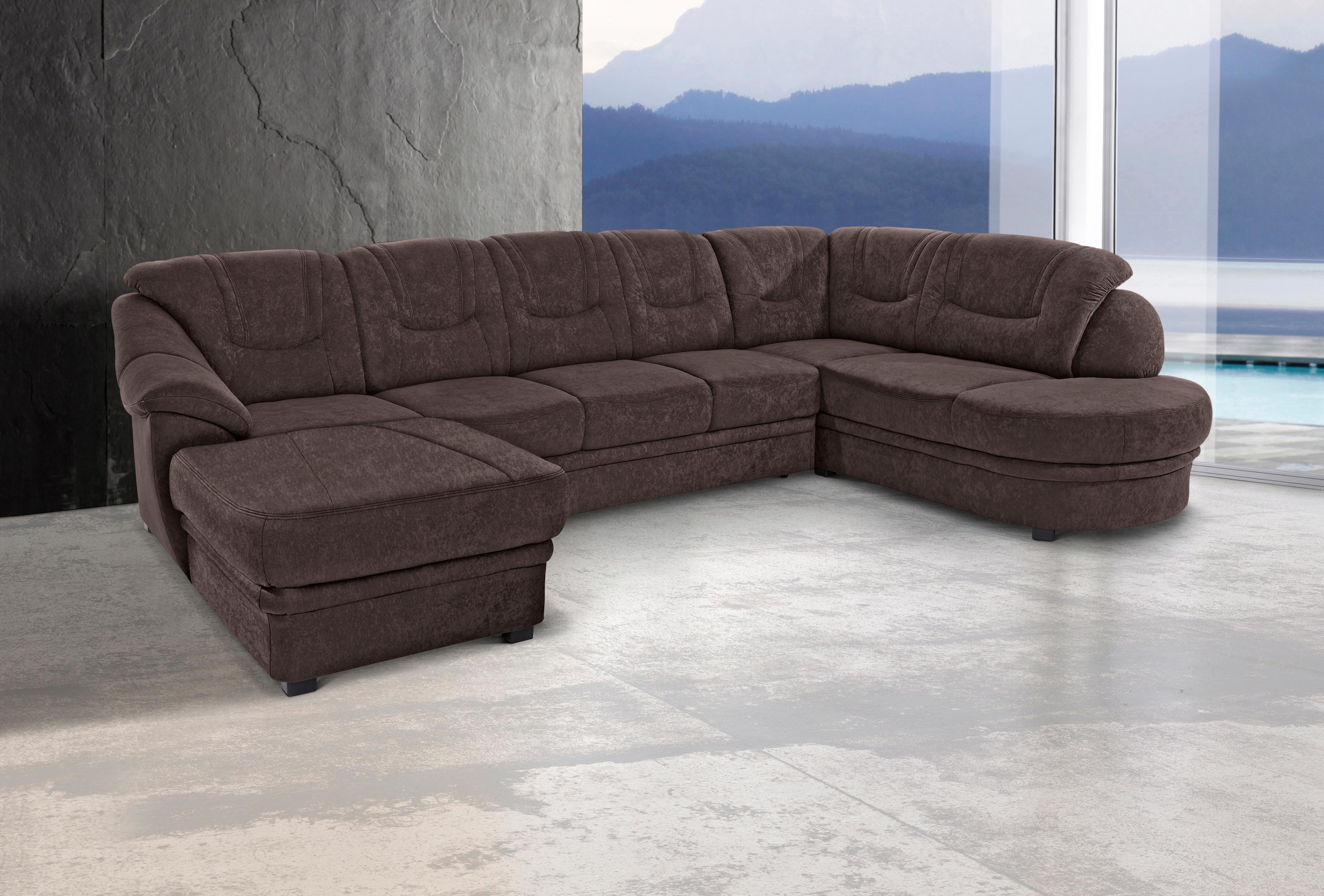 sit&more Paysage de salon »Savoni U-Form« wahlweise mit Bettfunktion