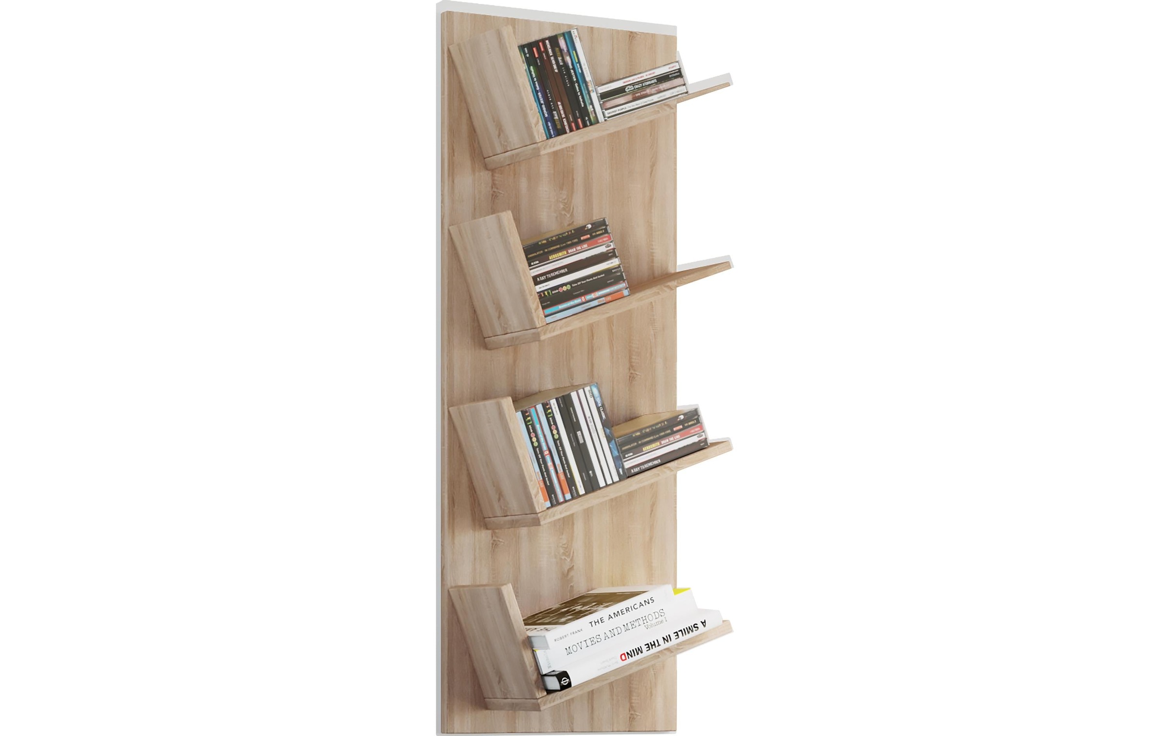Image of VCM Wandregal "Lansi 33 x 90 cm, Eiche"