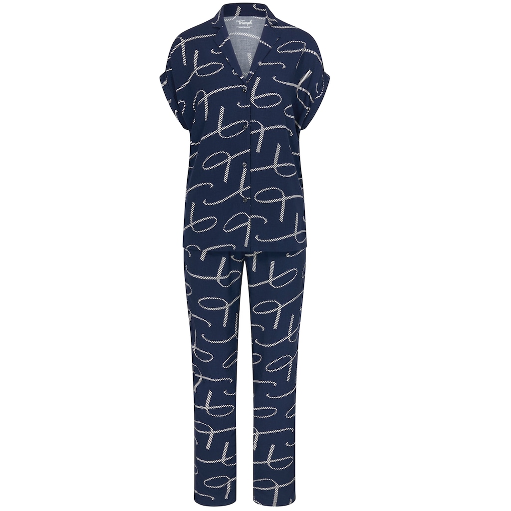 Triumph Pyjama »Boyfriend Fit PW 01«, (Set, 2 tlg.)