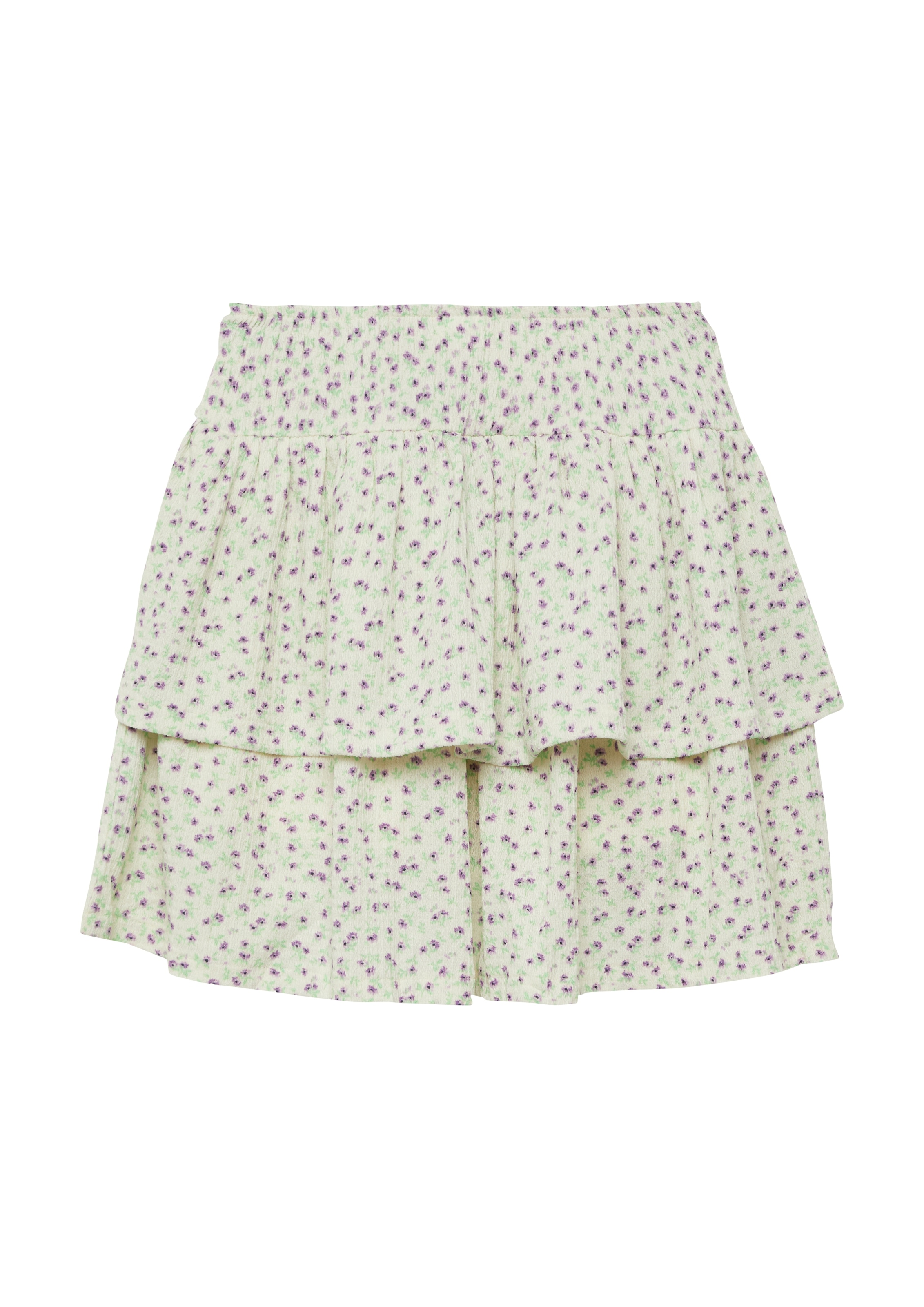 s.Oliver Junior Minijupe mit Blumen-Muster, für Girls