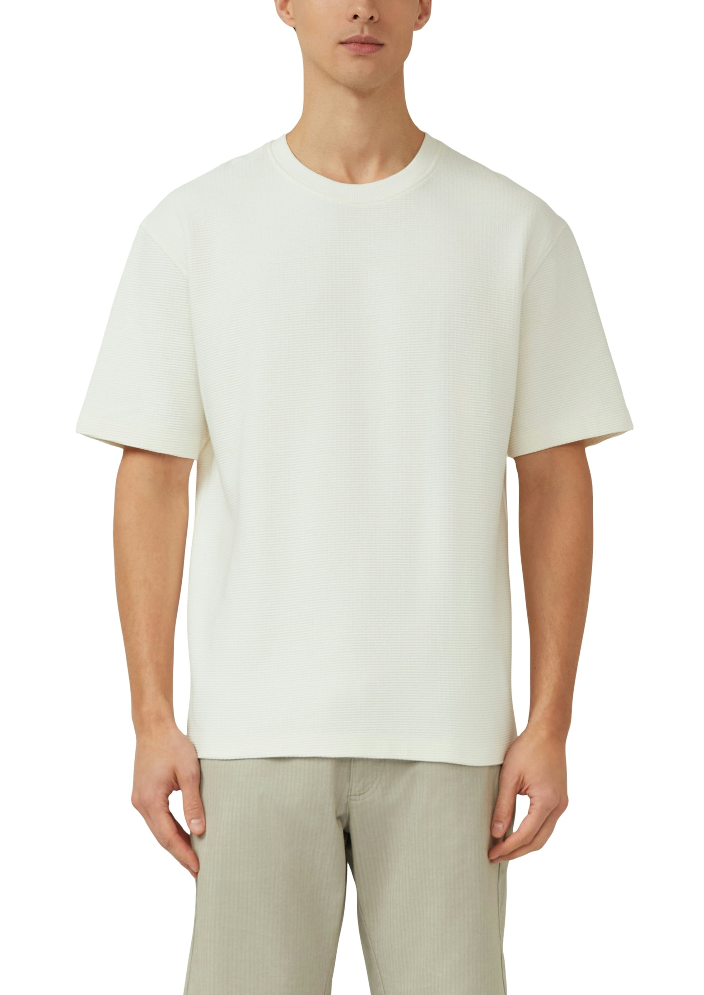 Image of s.Oliver Rundhalsshirt Sommershirt, unifarben