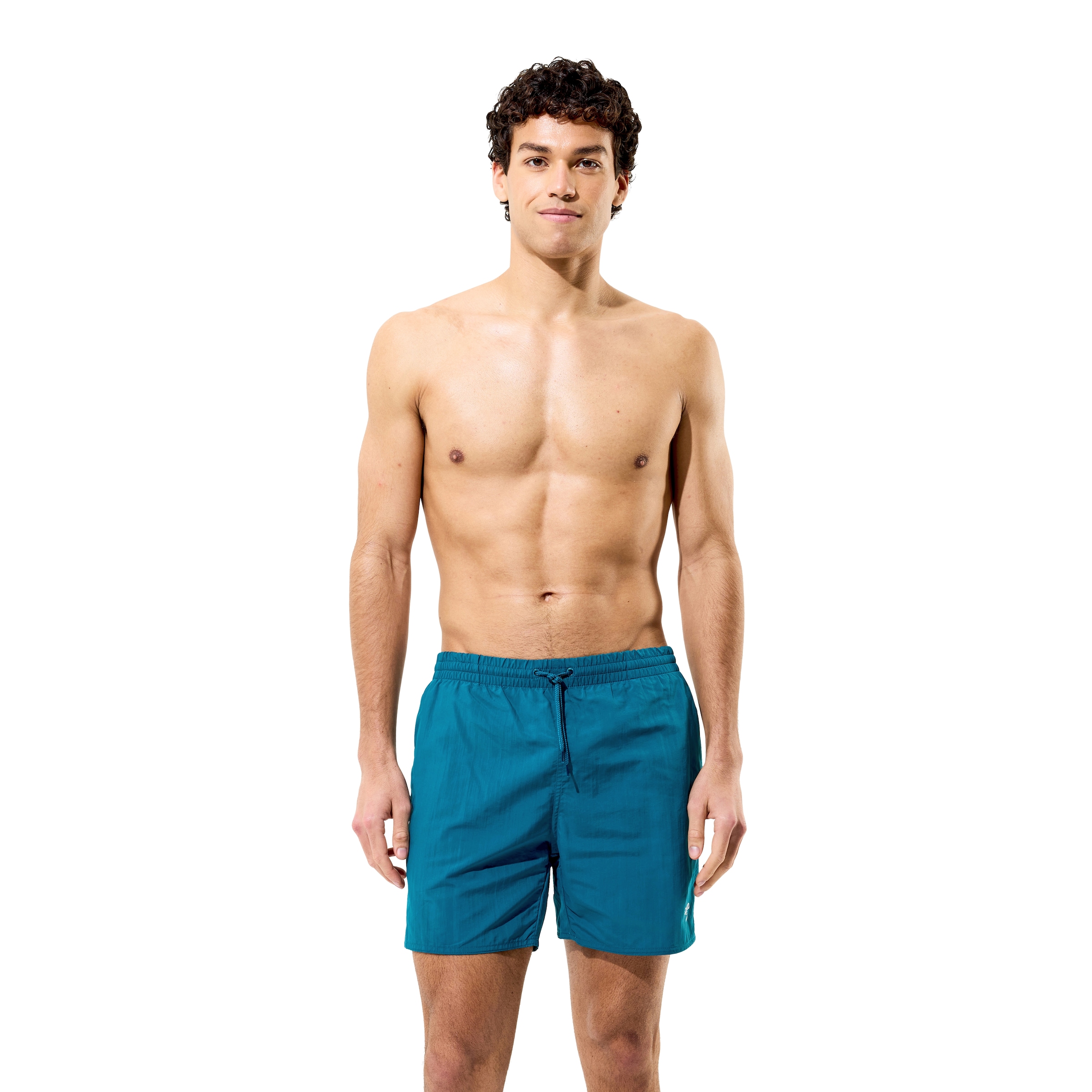 Image of Speedo Badeshorts "ESSENTIALS WATERSHORT 16" DKGRN" mit Seitentaschen-Drainage, schnell trocknend, aus Nylon