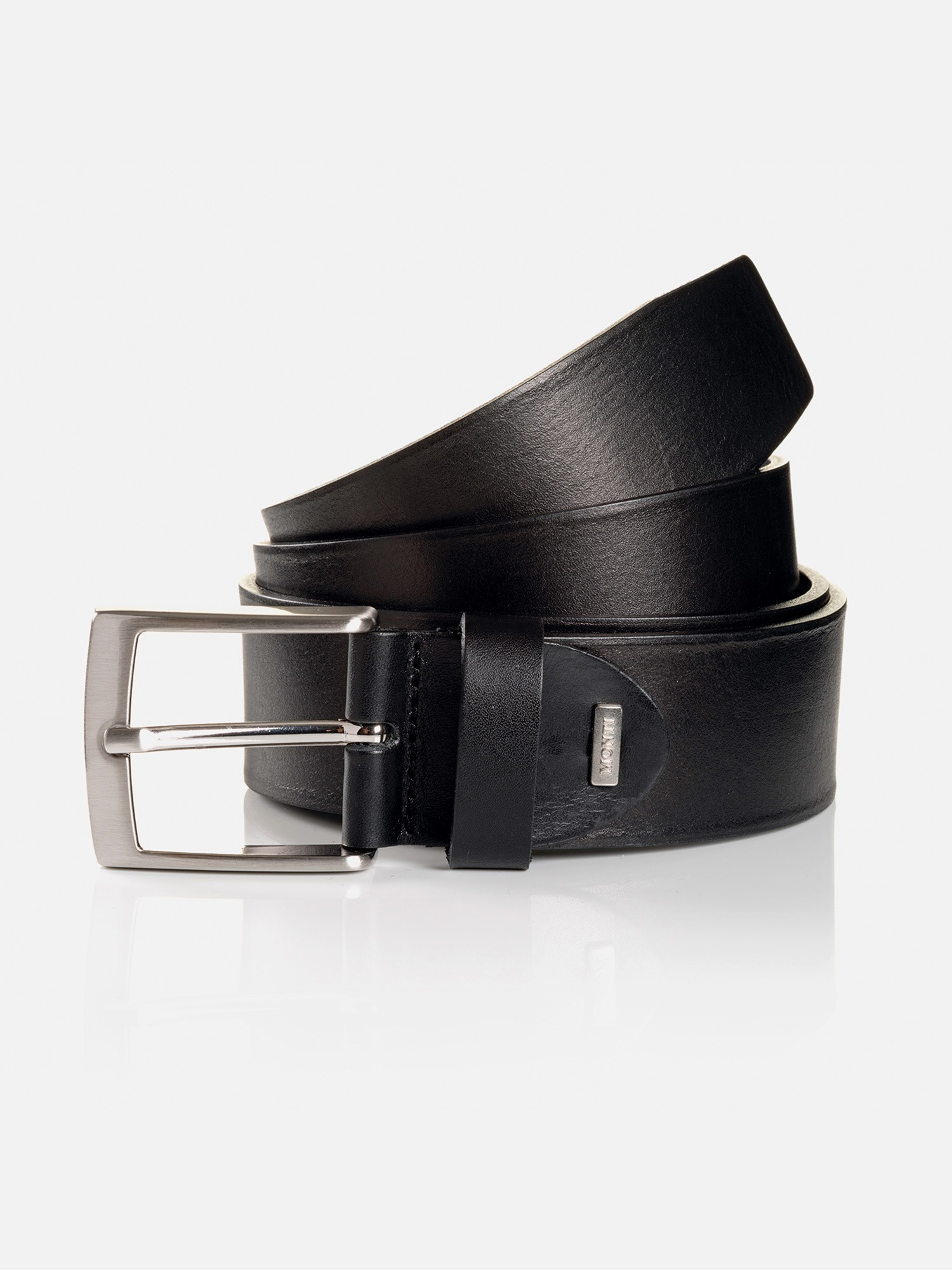 Image of MONTI Ledergürtel "TUSTON" elegant, langlebig, glänzend