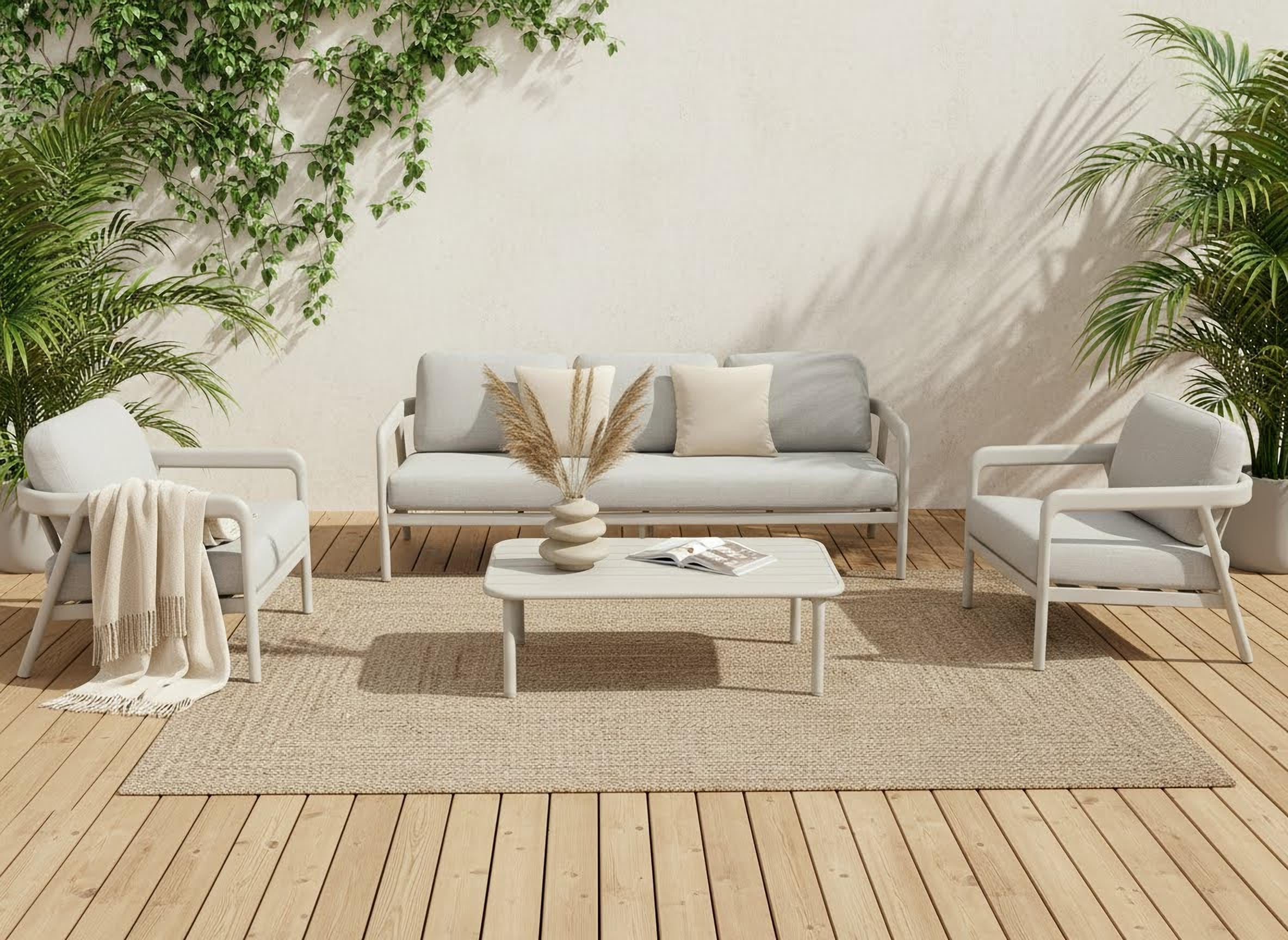 homsy by Ana Johnson Vase de table »Floriva, 21x20cm, strukturierte, matte Oberfläche« hochwertige Keramik aus einer traditionellen Manufaktur,Made in Europe