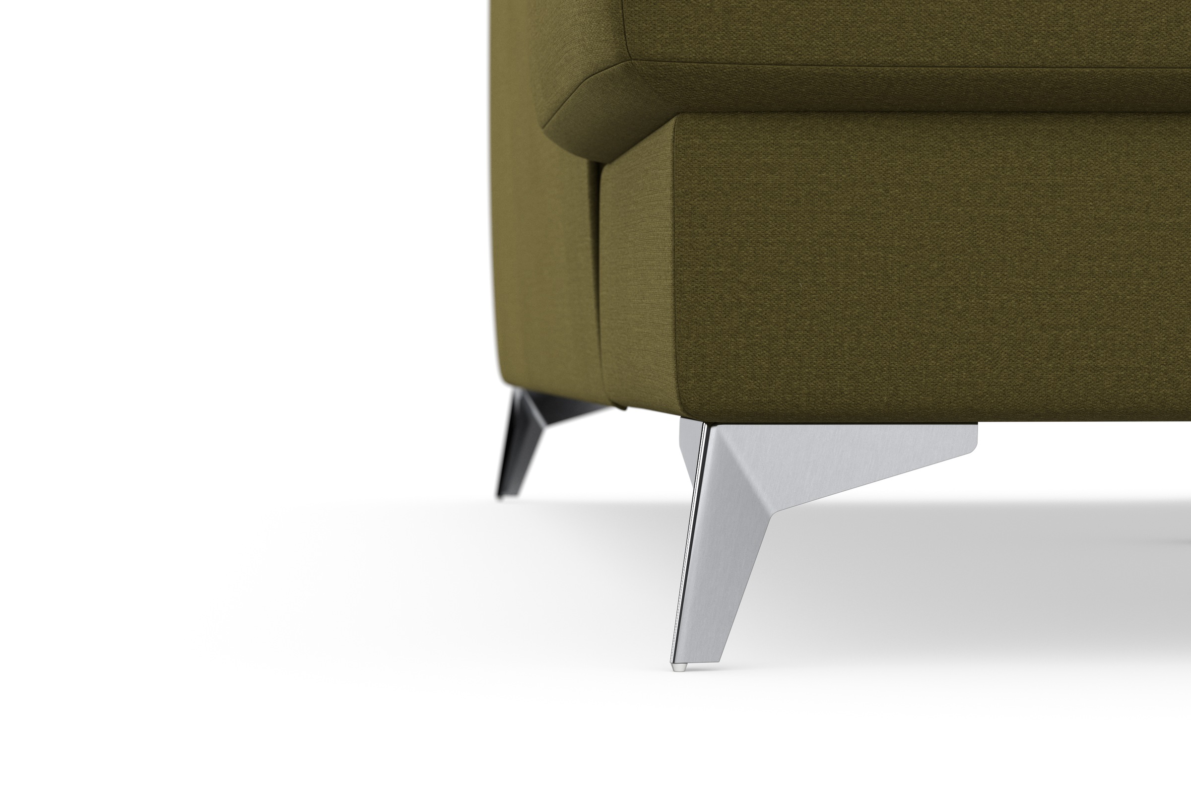 sit&more Ecksofa »Sinatra L-Form«, mit Ottomane, optional mit Kopfteilverstellung und Armteilfunktion