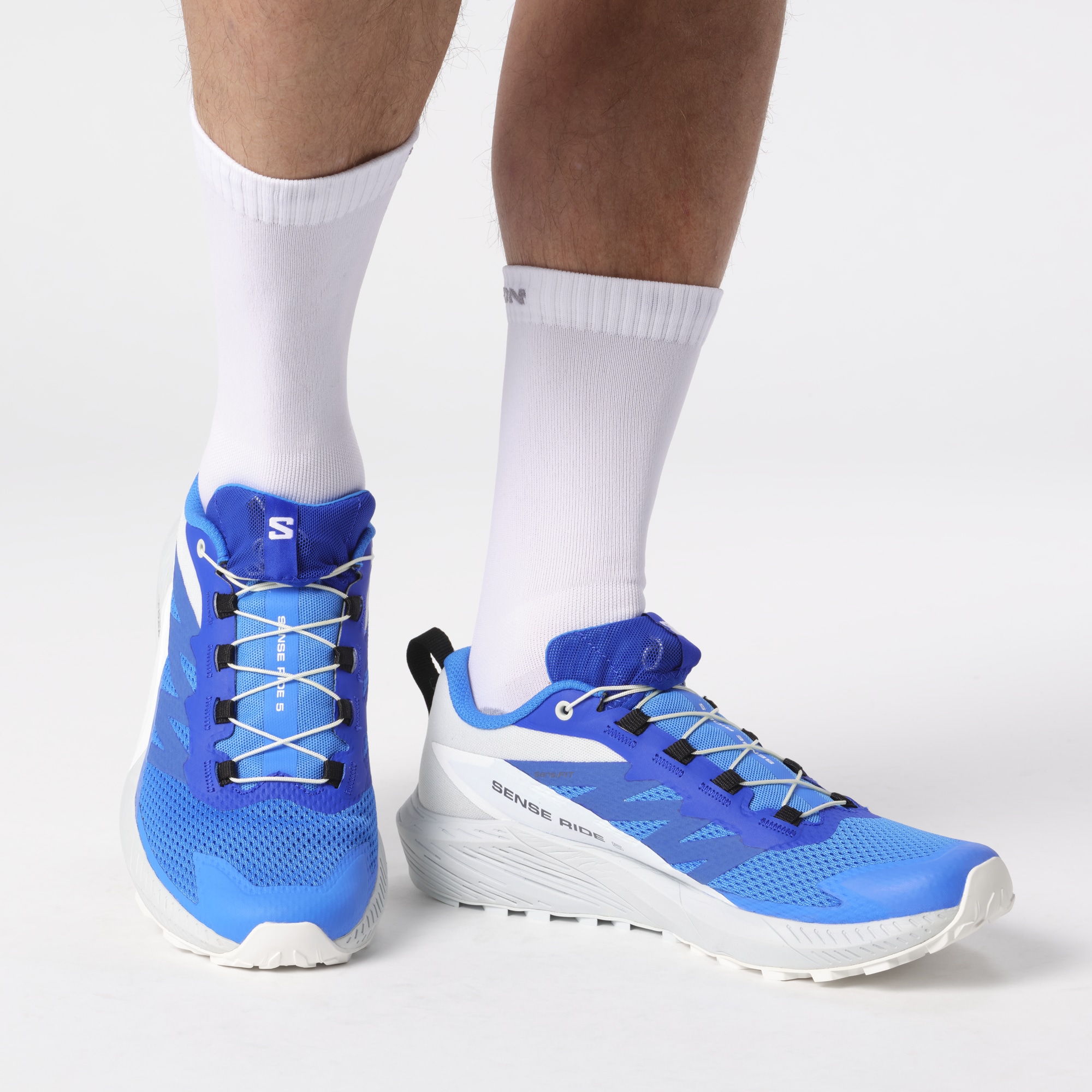 Salomon Trailrunningschuh »SENSE RIDE 5«, mit Schnellschnürsystem