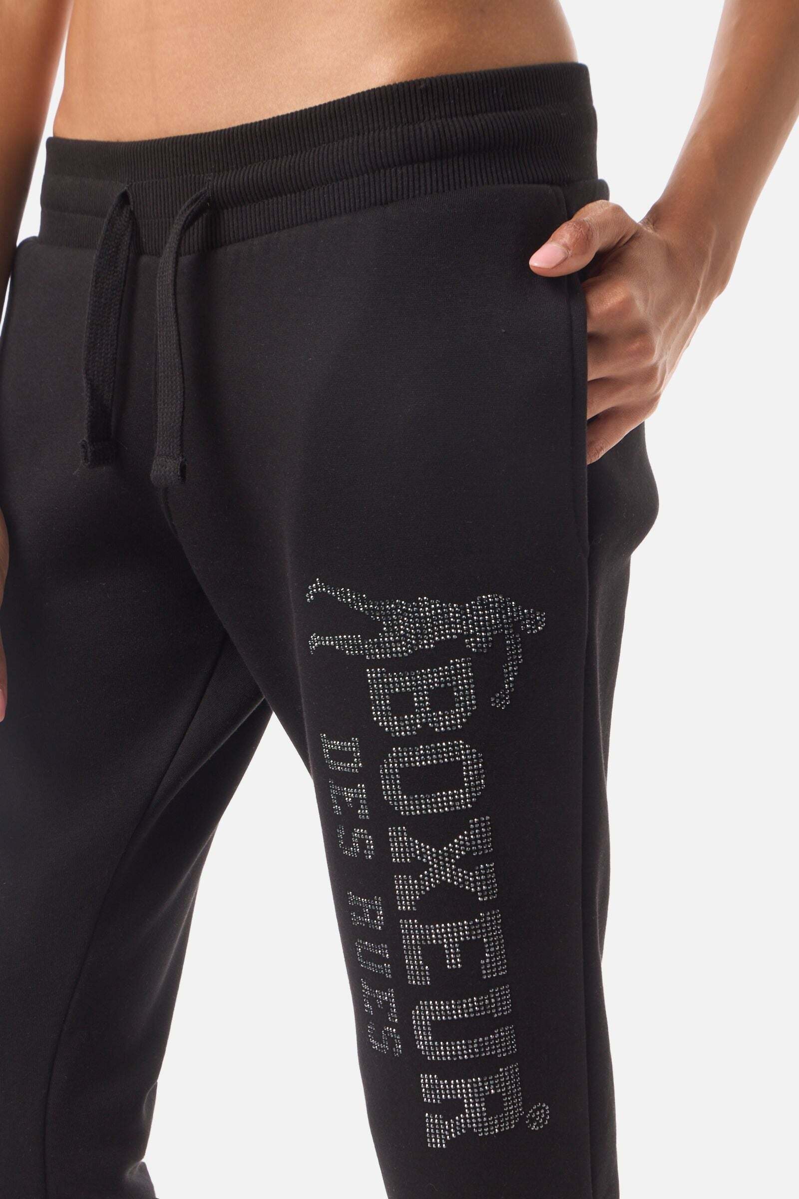 BOXEUR DES RUES Sweatpants »BOXEUR DES RUES Jogginghose Rhinestone Regular«