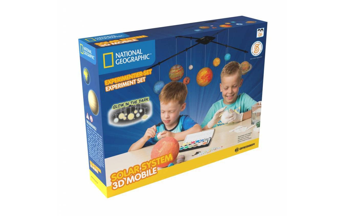 Image of NATIONAL GEOGRAPHIC Lernspielzeug »Experimentierkasten Solar System Mobile«, Multilingual bei Ackermann Versand Schweiz