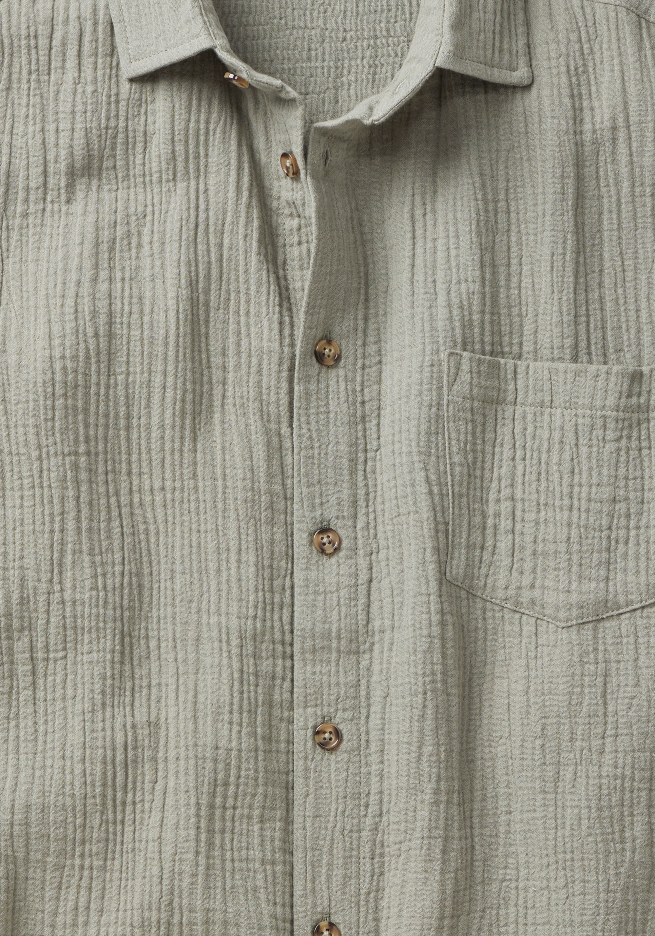 Beachtime Chemise à manches longues »Regular fit« chemise décontractée à manches longues en mousseline