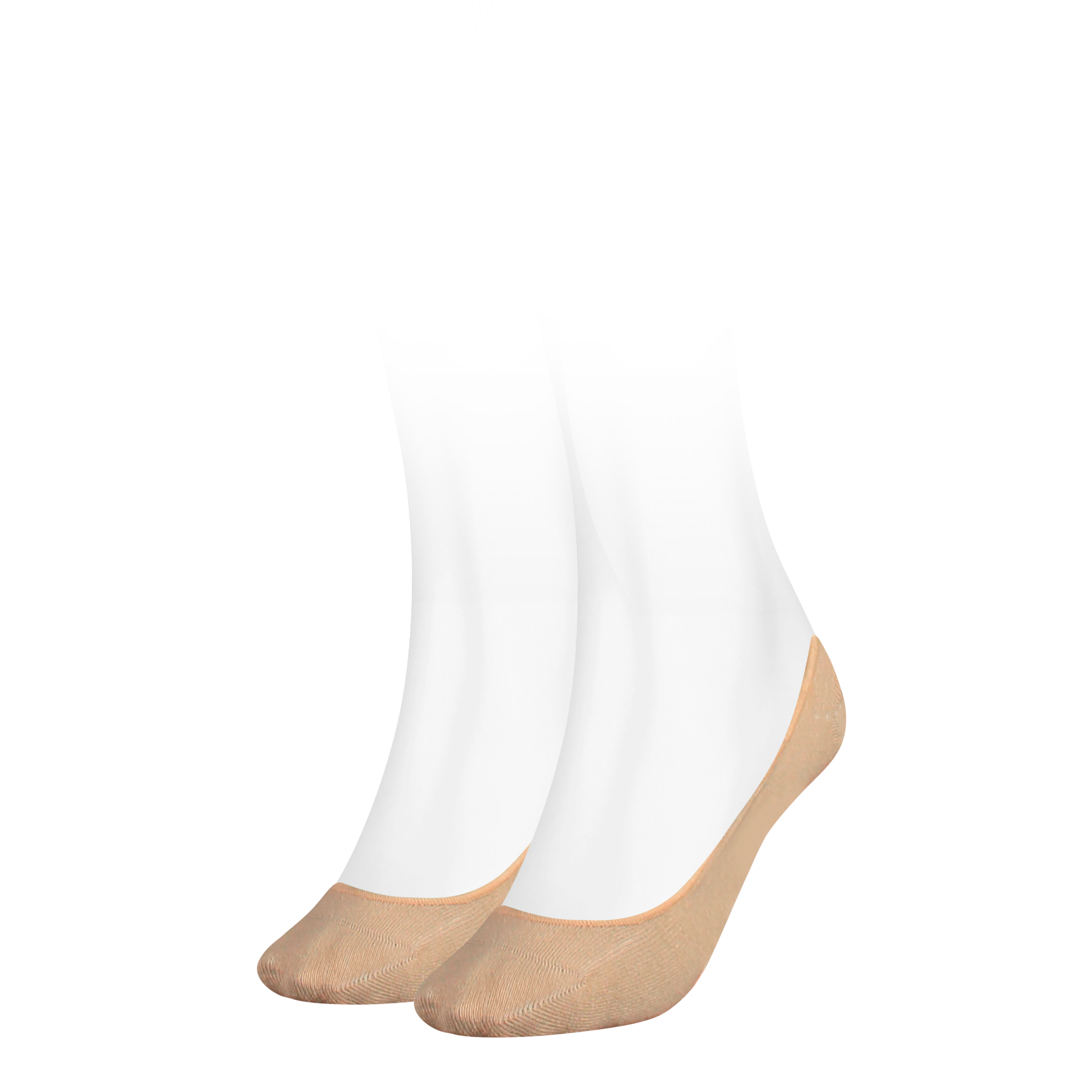 Image of Tommy Hilfiger Füsslinge "TH WOMEN FOOTIE INVISIBLE 2P" 2 Paar, 2 Paar tlg. mit flacher Zehennaht
