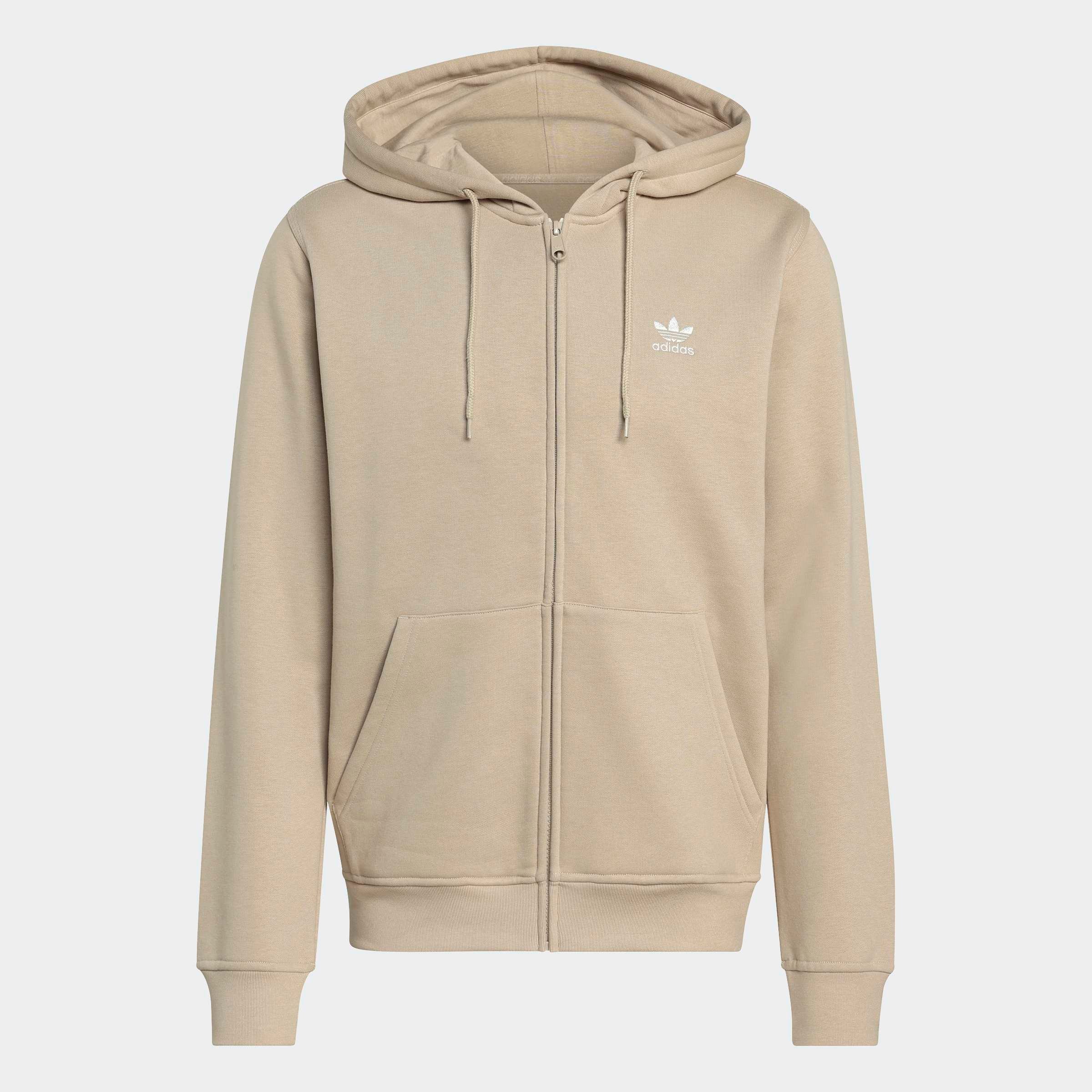 adidas Originals Sweat à capuche »TREFOIL ESSENTIALS«, Full Zip Hoddie, Kapuzenpullover, Kapuzenjacke mit Reissverschluss
