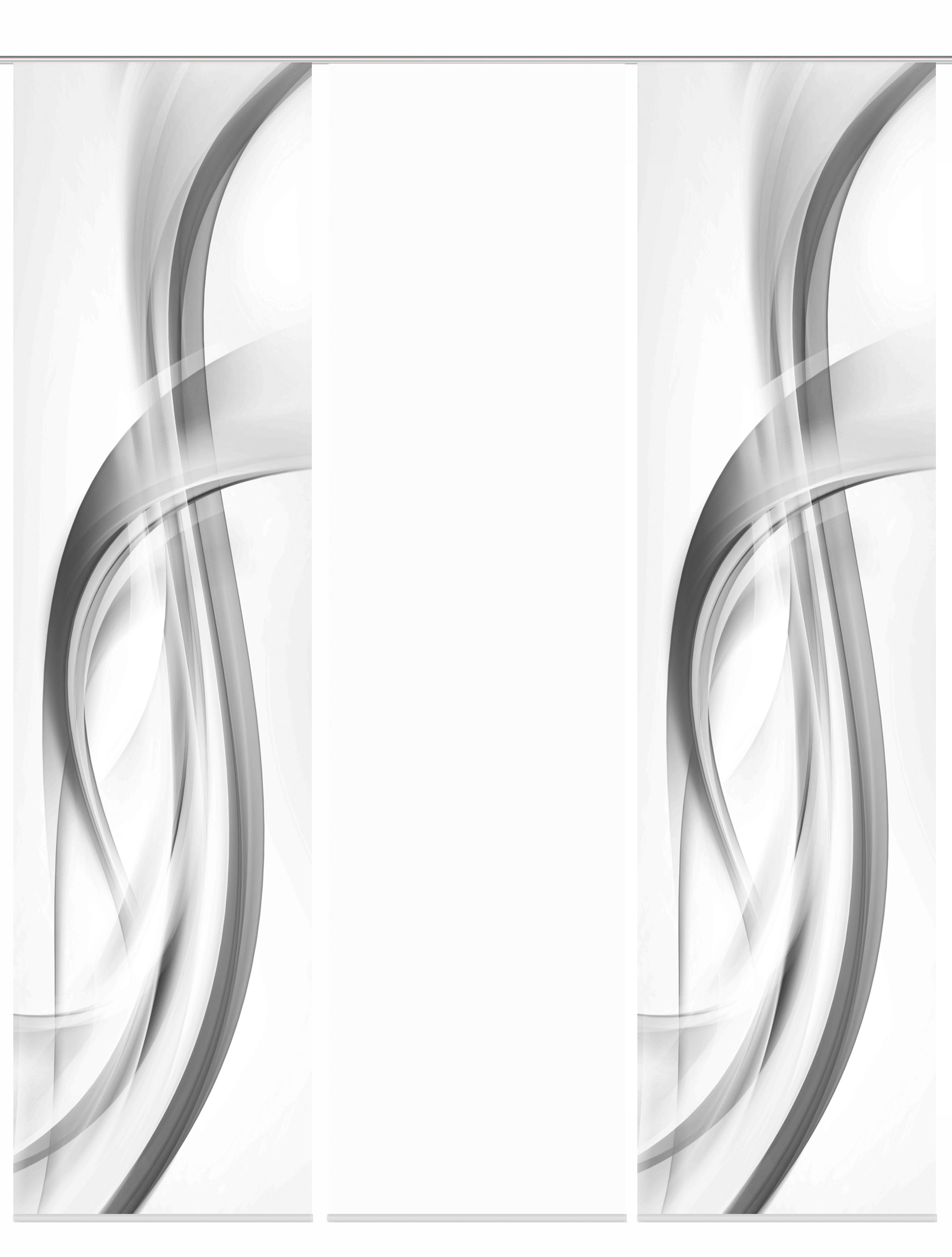 Image of HOME WOHNIDEEN Schiebegardine »FALA«, (3 St.), Schiebevorhang Digi 3er Set FALA BEERE bei Ackermann Versand Schweiz