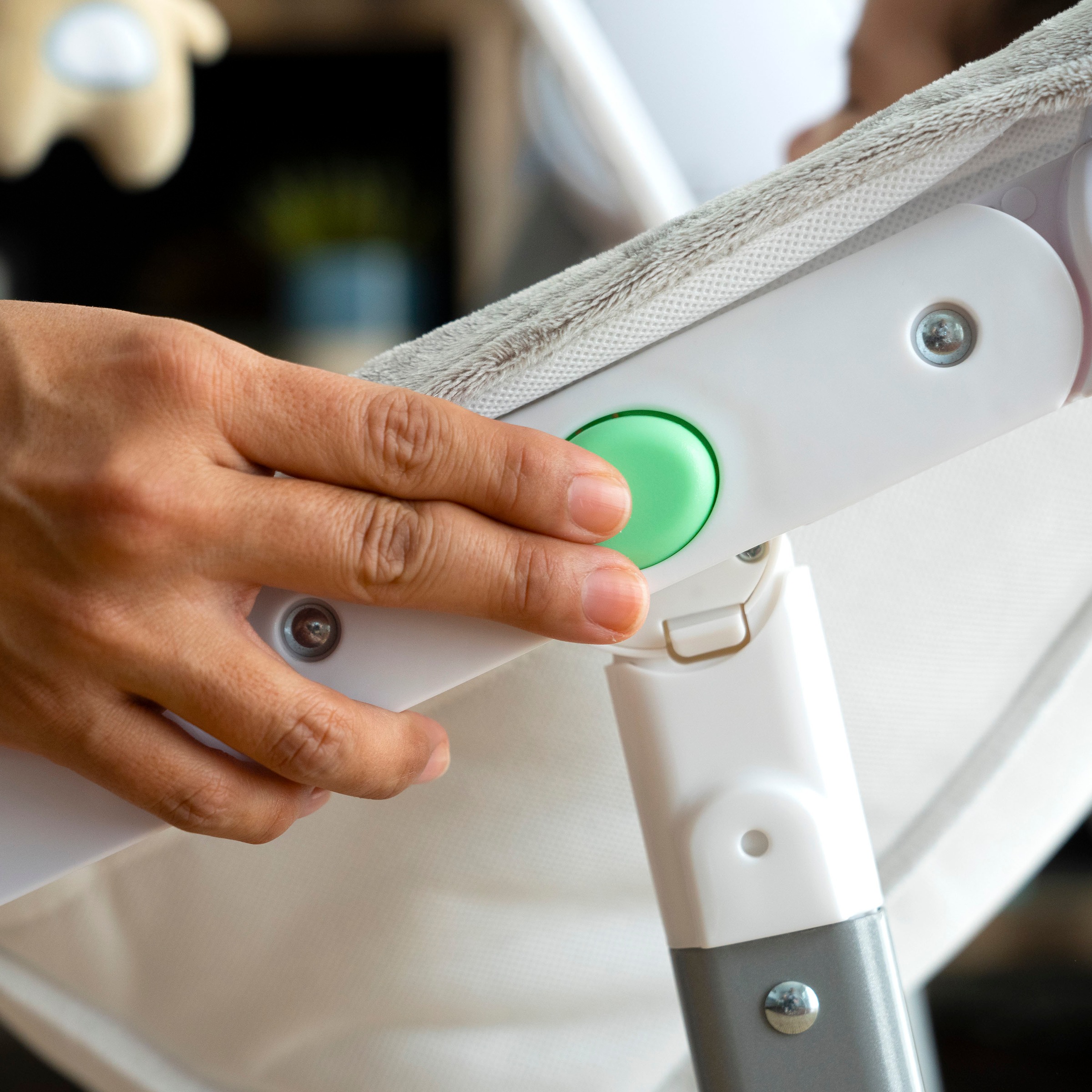 ingenuity Babywippe »AnyWay Sway Dual-Direction Portable Swing – Ray« bis 9 kg mit Sound-Effekt