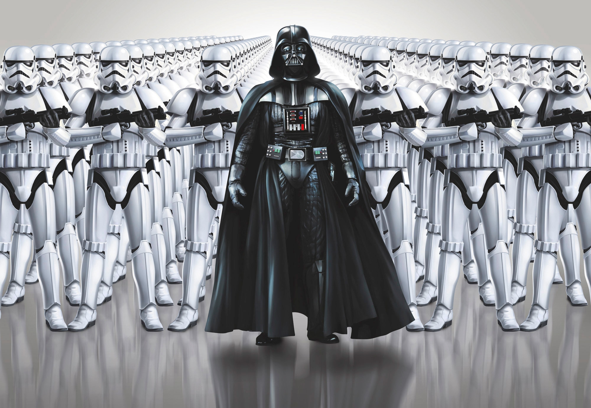 Image of Komar Fototapete "STAR WARS Imperial Force - Grösse 368 x 254 cm" bedruckt glatt Kinderzimmer