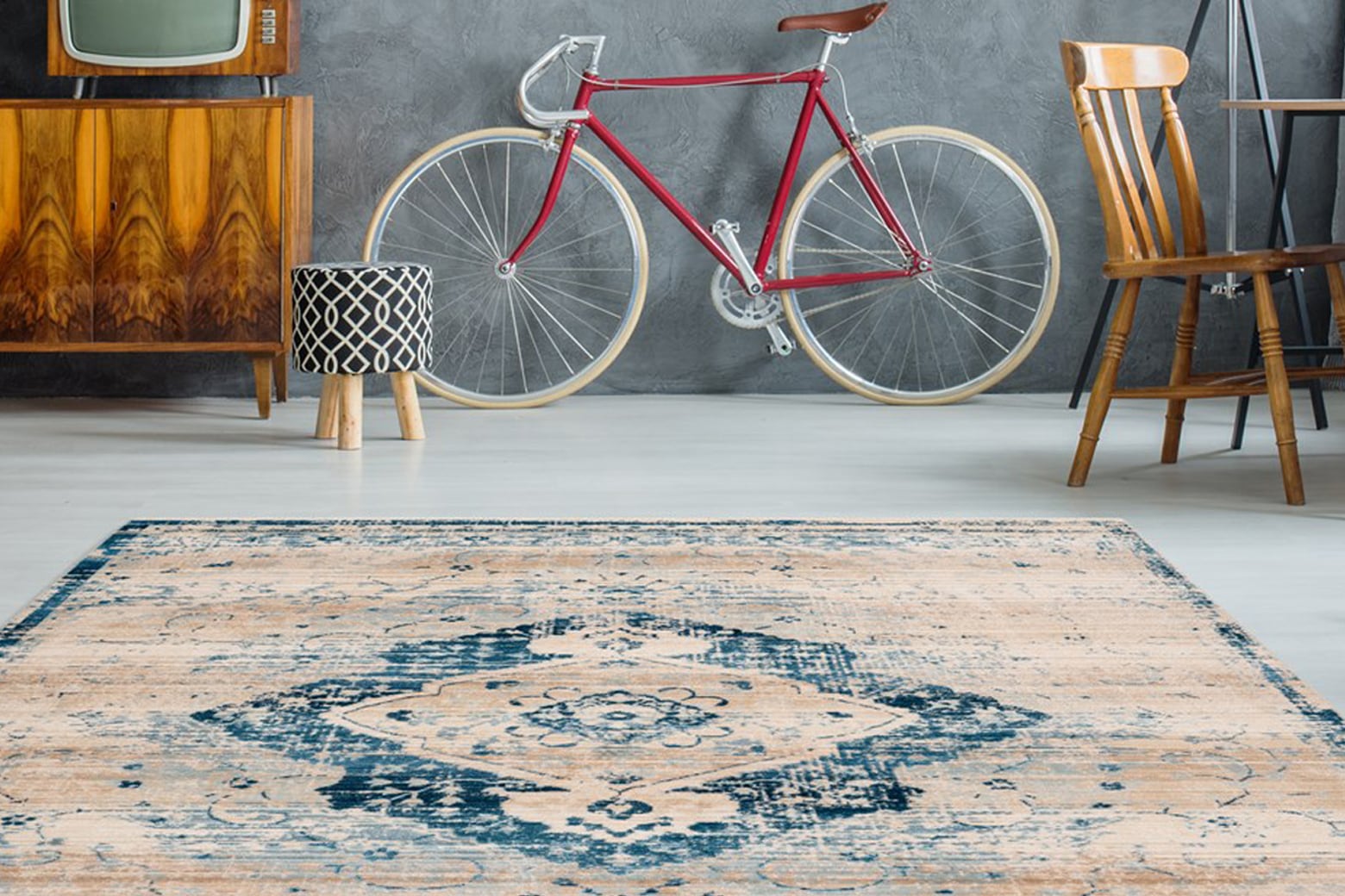 Image of Arte Espina Teppich "Baroque 500" rechteckig 5 mm Höhe Wohnzimmer