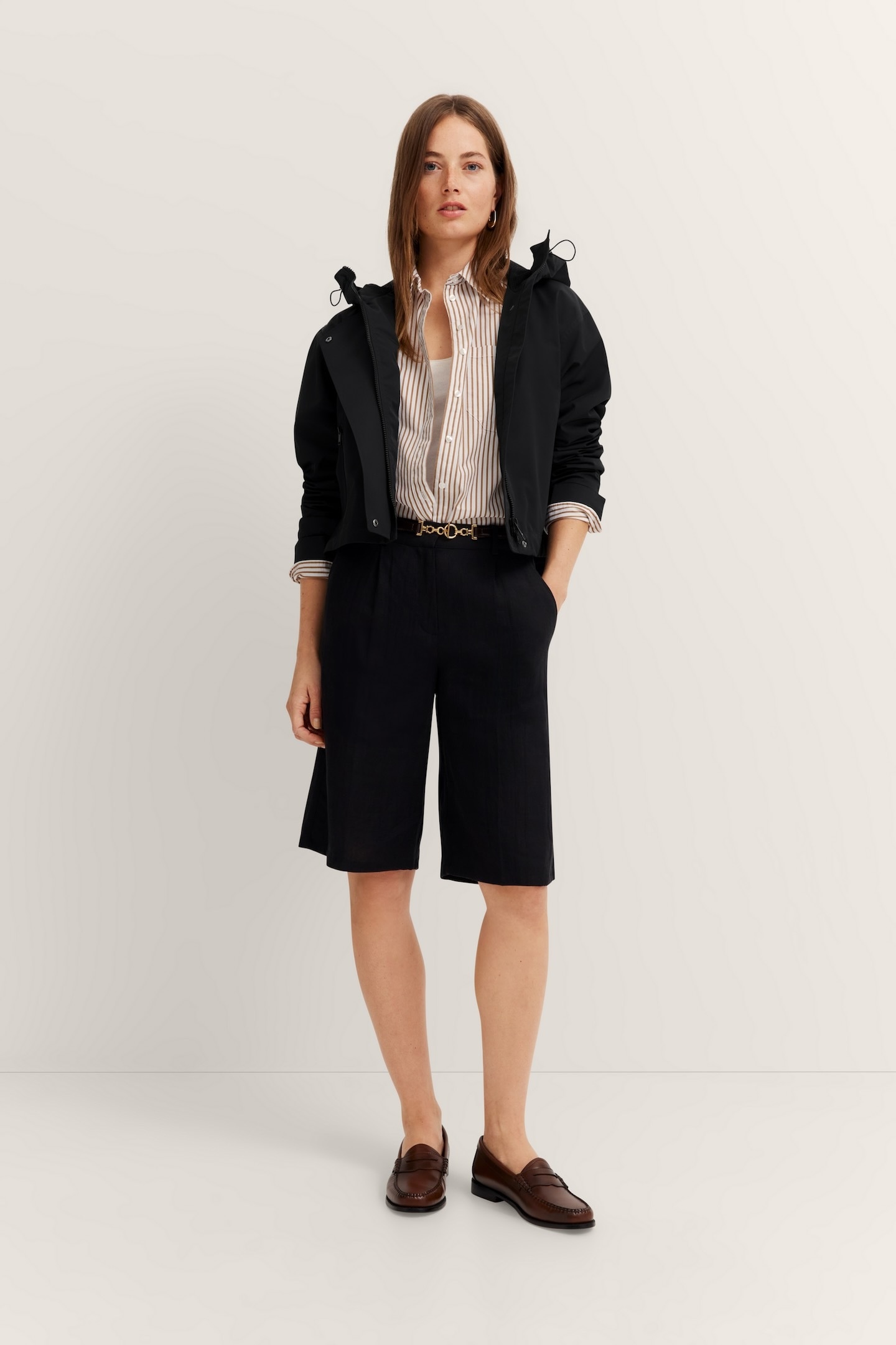 bugatti Blouson mit Kapuze wasserabweisend