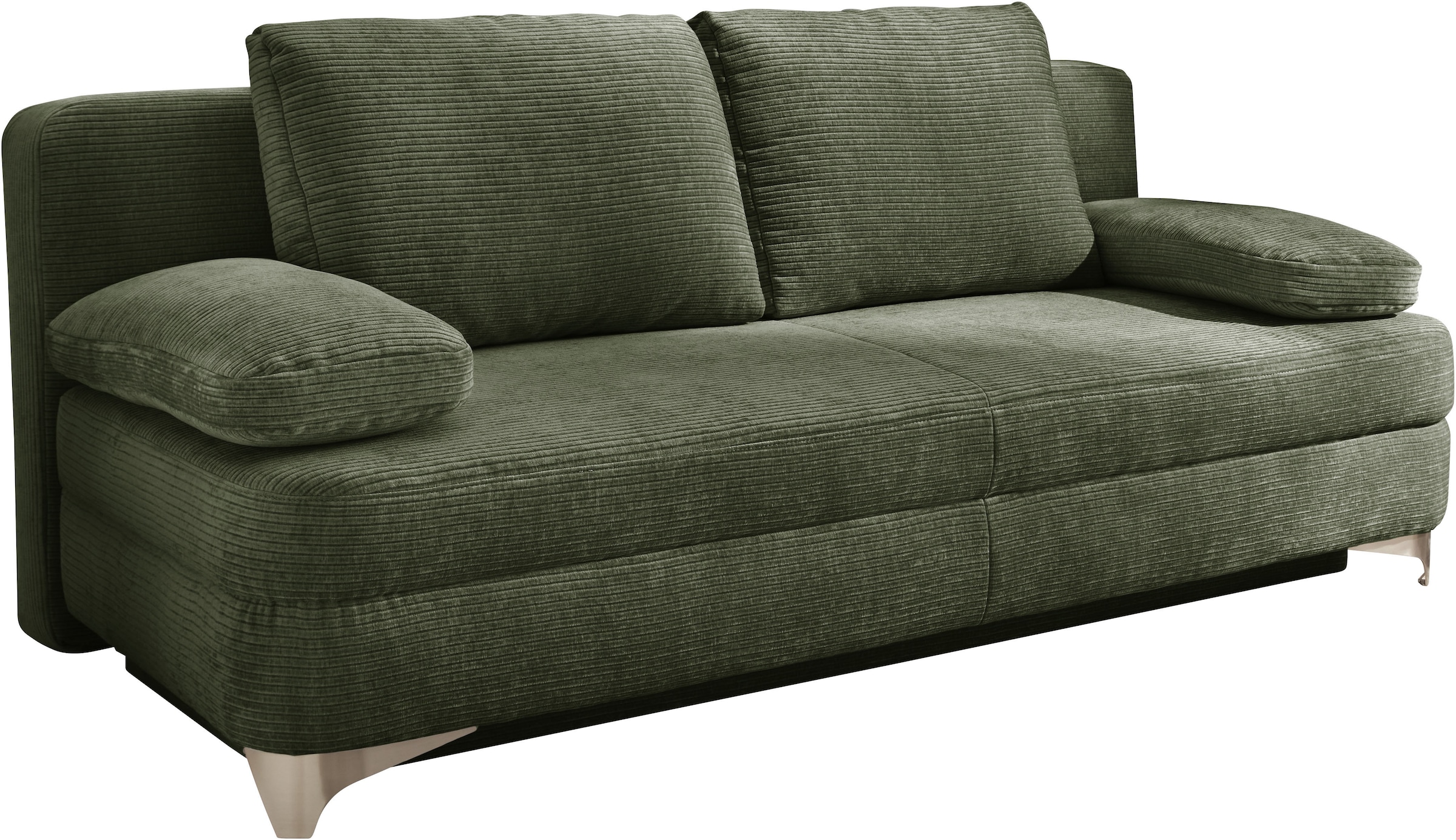 Jockenhöfer Gruppe Schlafsofa »Noah, B: 202 cm, Liegefl.154x202 cm« mit Schlaffunktion & Bettkasten